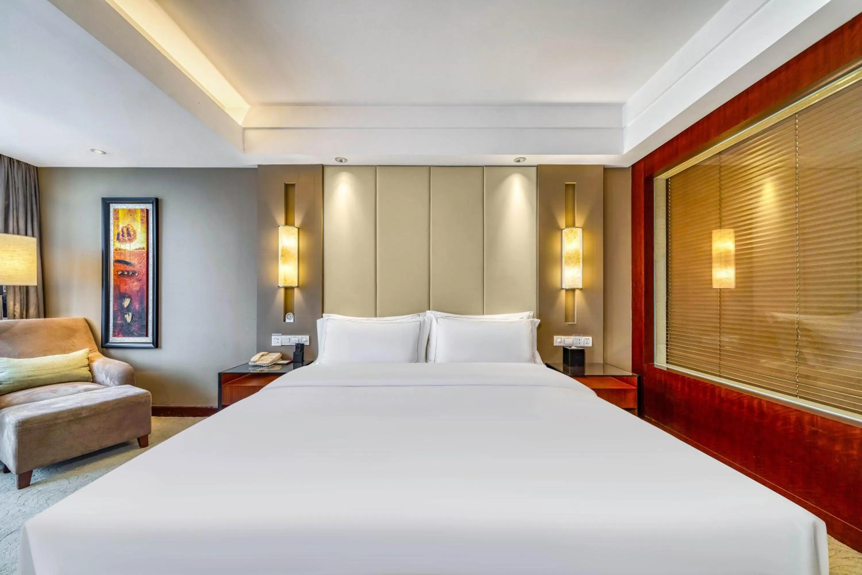 Bedroom, Bed in Hangzhou HaiWaiHai Hotel