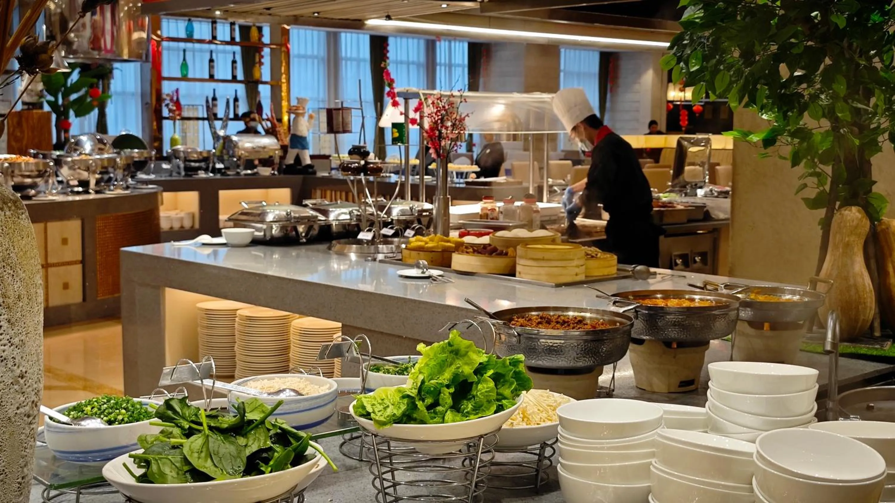 Breakfast in Hangzhou HaiWaiHai Hotel