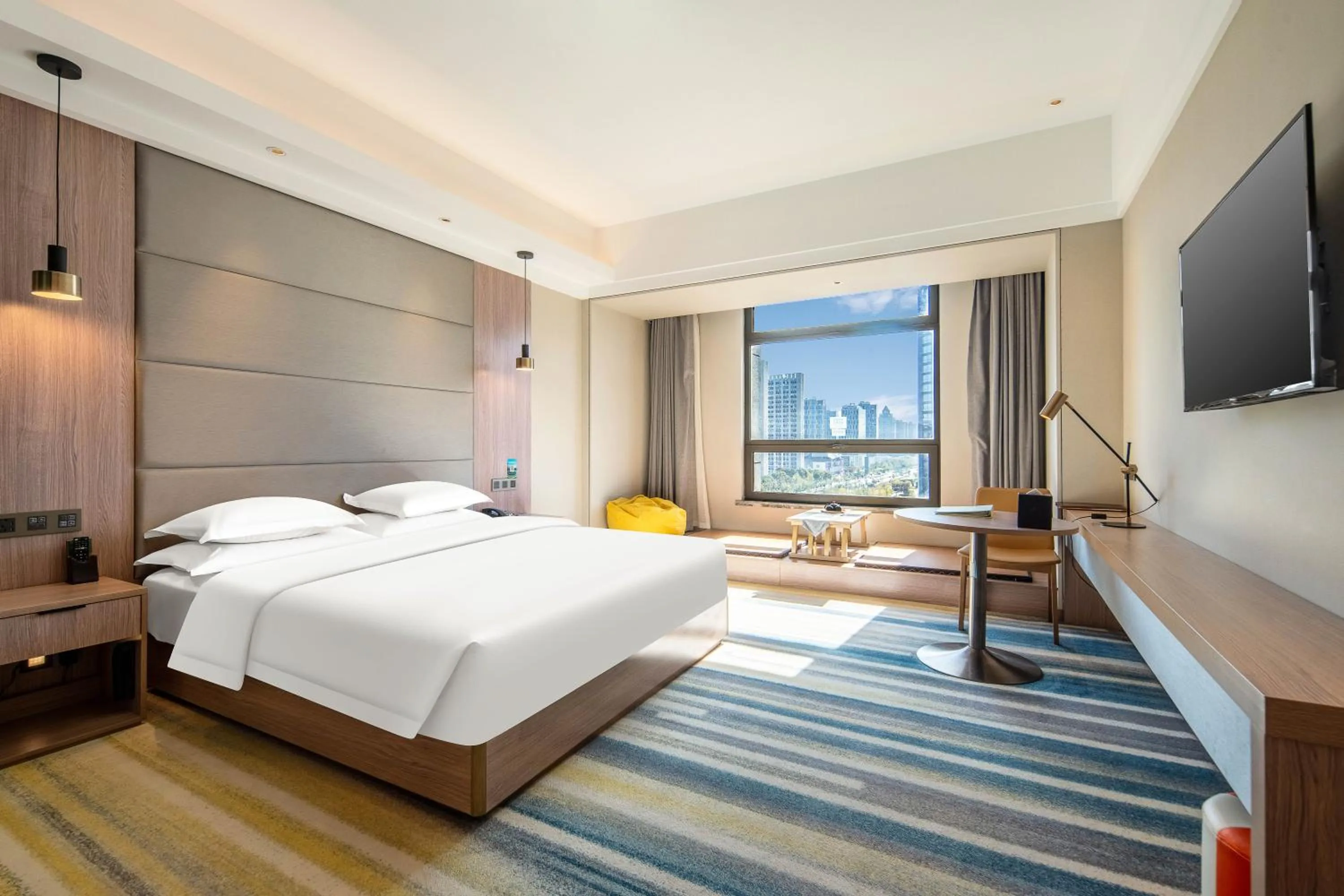 Bedroom, Bed in Holiday Inn Nantong Oasis International by IHG