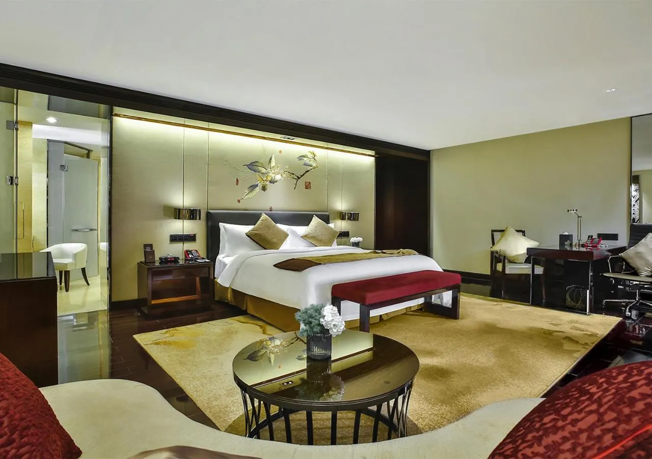 Bedroom, Bed in Crowne Plaza Chengdu Panda Garden by IHG