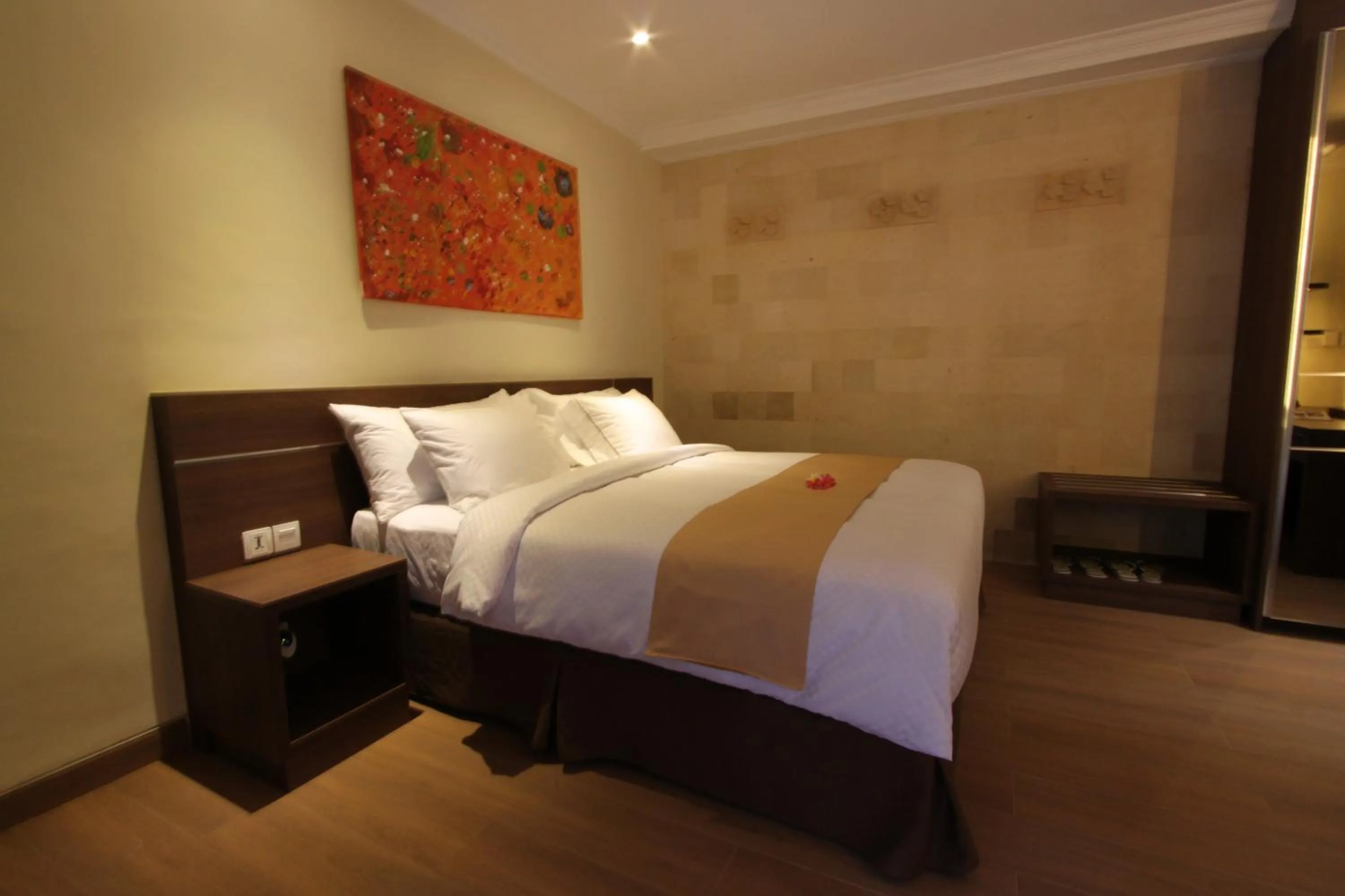 Bedroom, Bed in Hotel Melamun