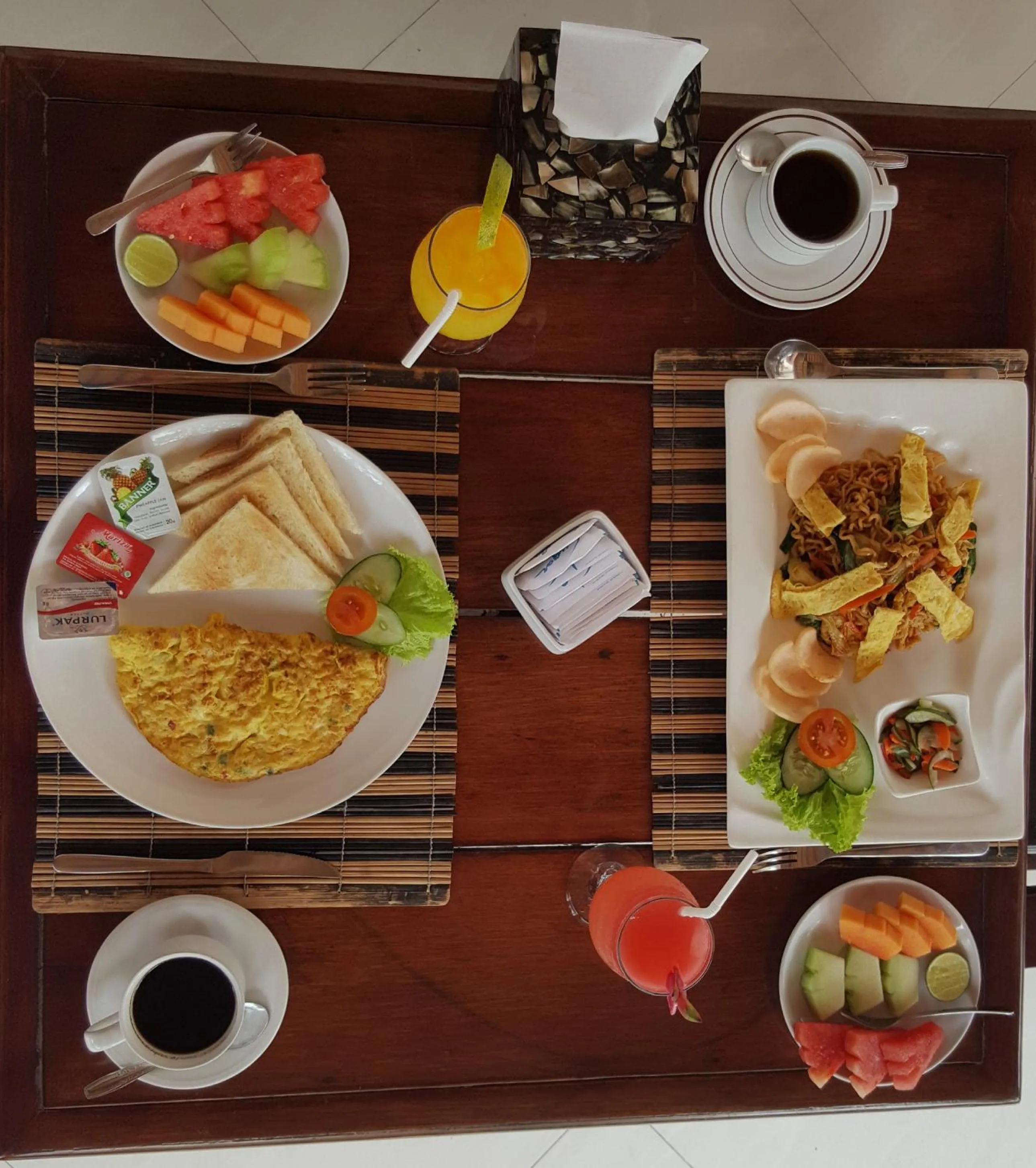 Breakfast in Hotel Melamun