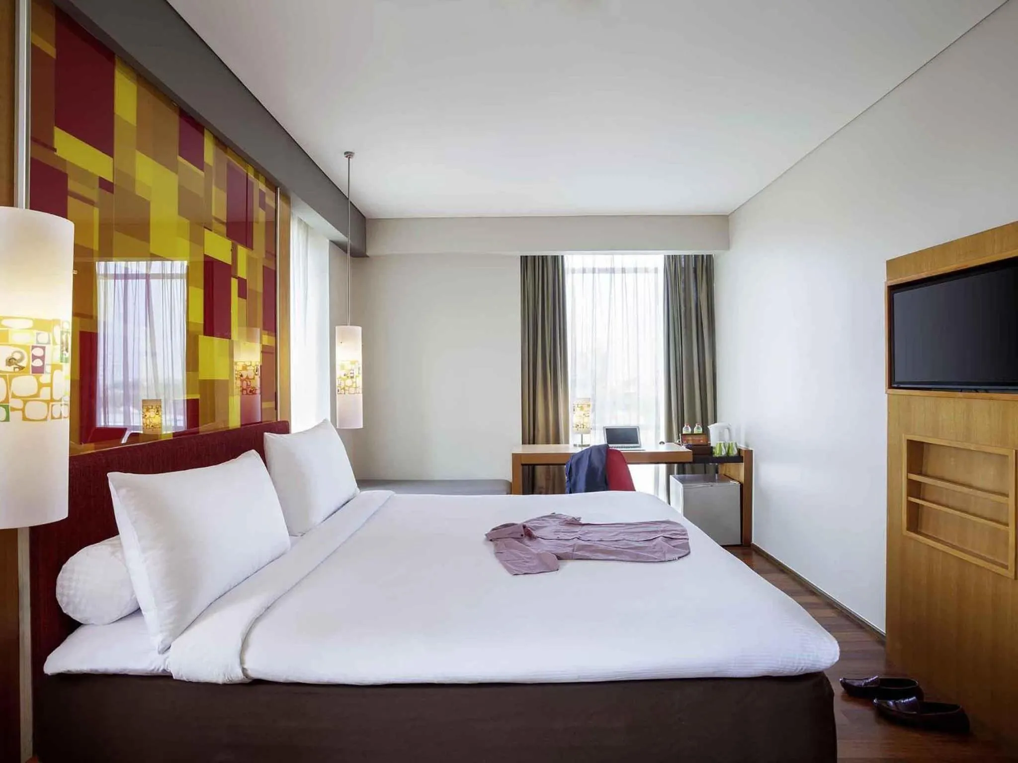 Bedroom, Bed in Ibis Styles Solo
