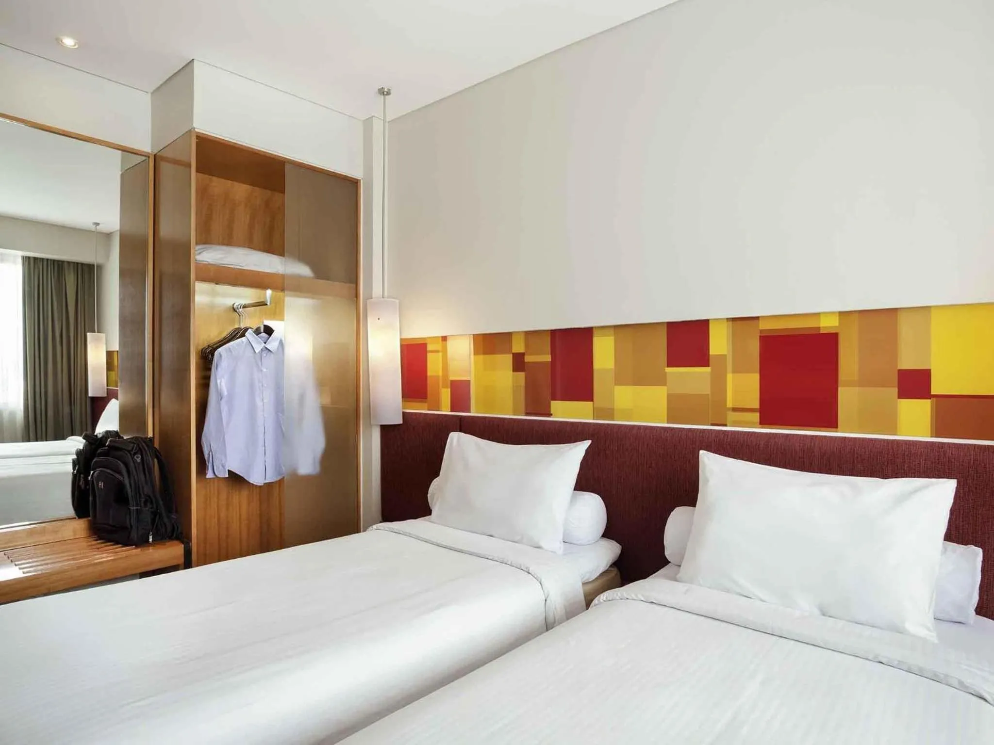 Bedroom, Bed in Ibis Styles Solo