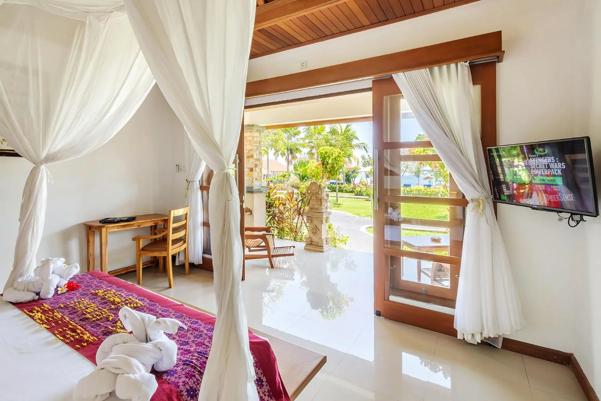 Super Deluxe Double room with Sea view in Adi Assri Beach Resorts And Spa Pemuteran