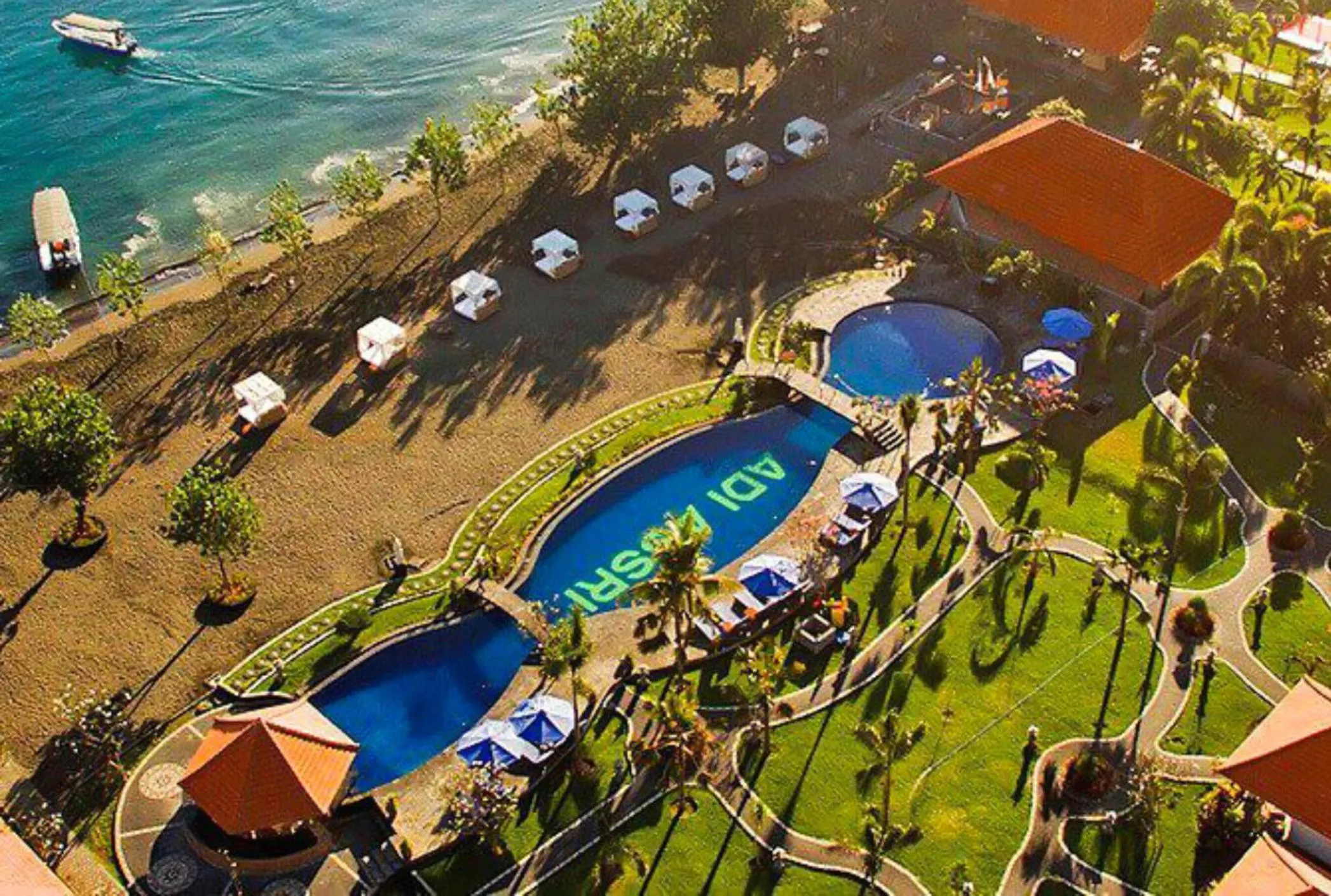 Pool view in Adi Assri Beach Resorts And Spa Pemuteran