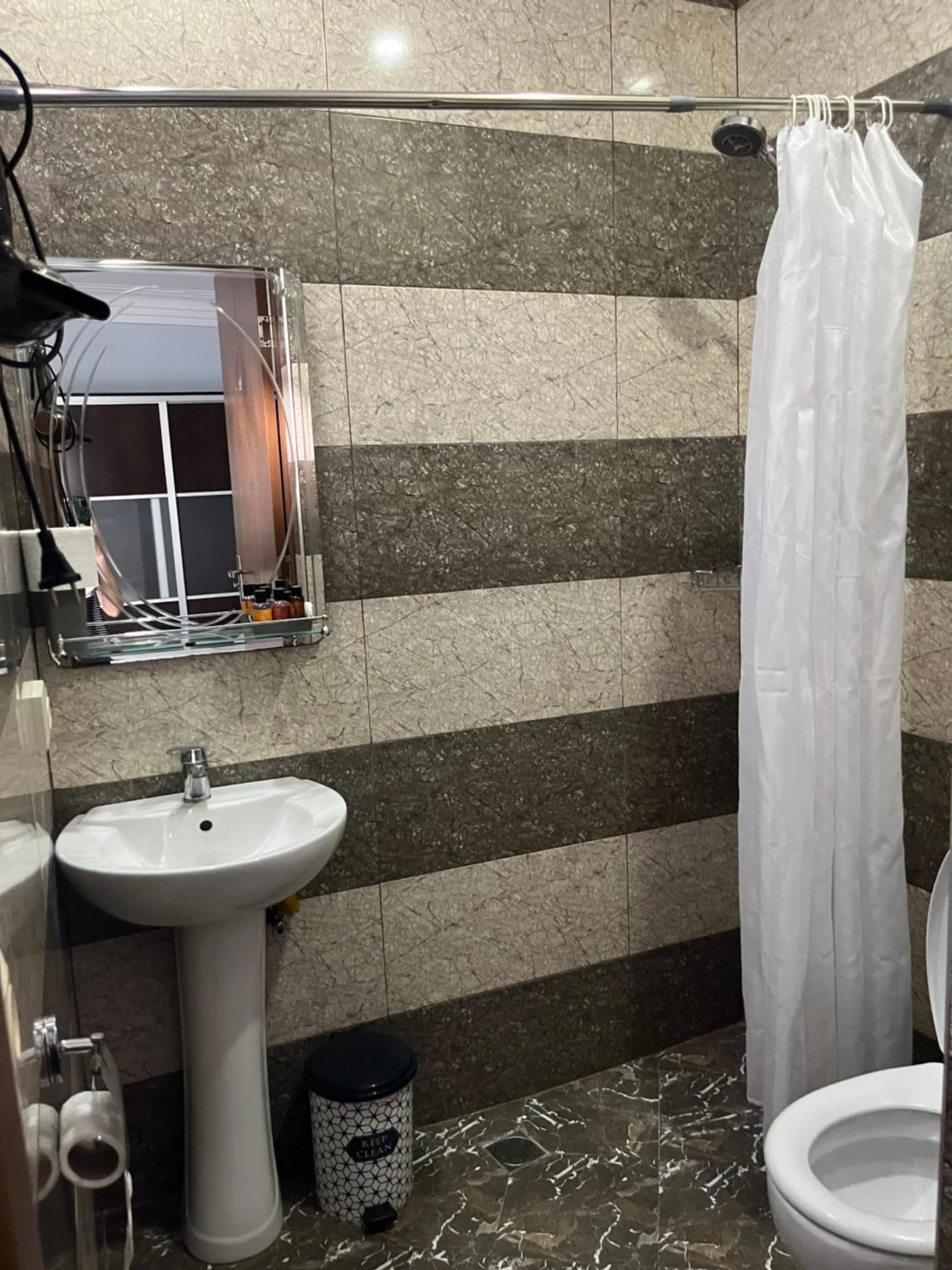 Shower in Sweet Home at Ninoshvili 3