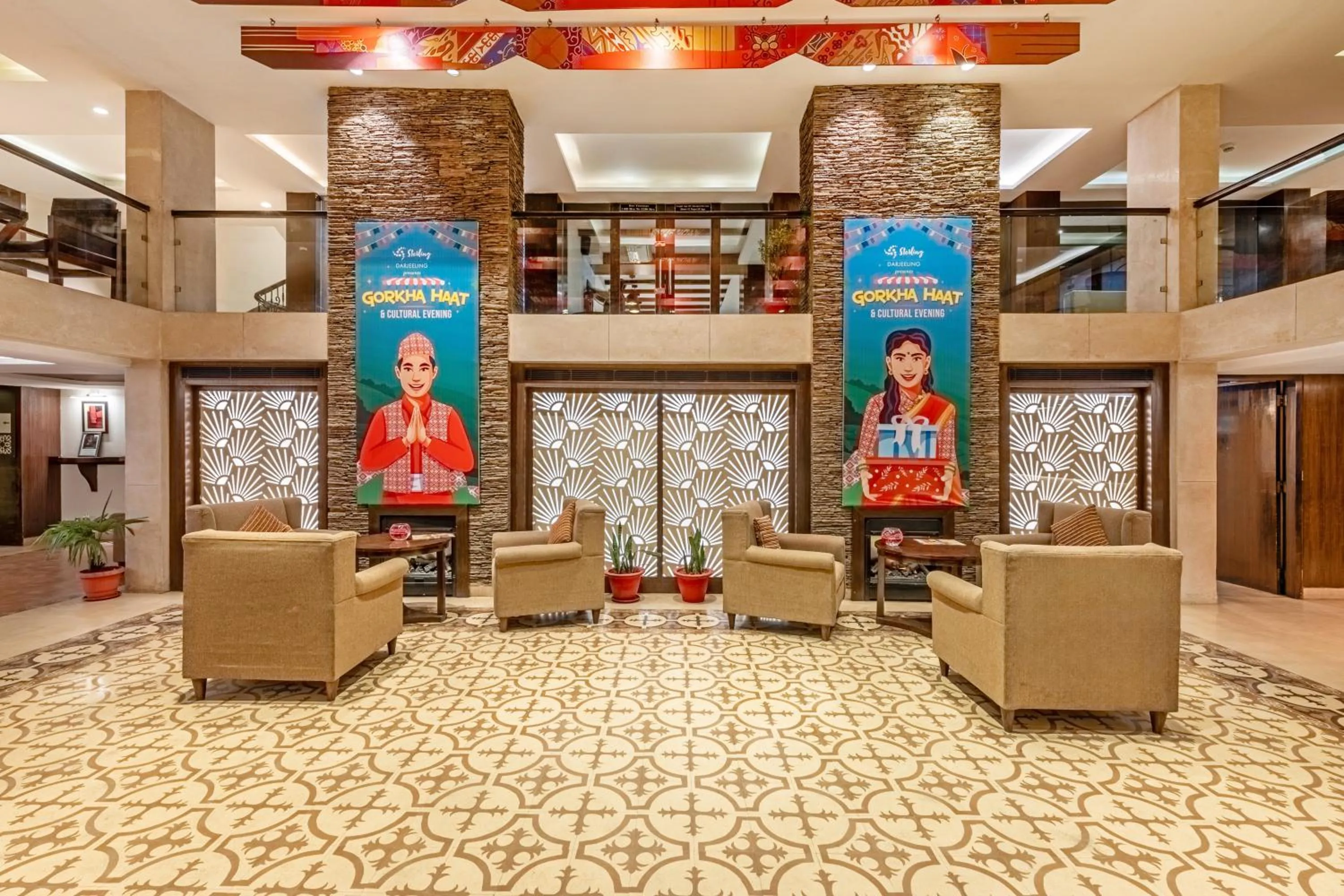 Lobby or reception in Sterling Darjeeling