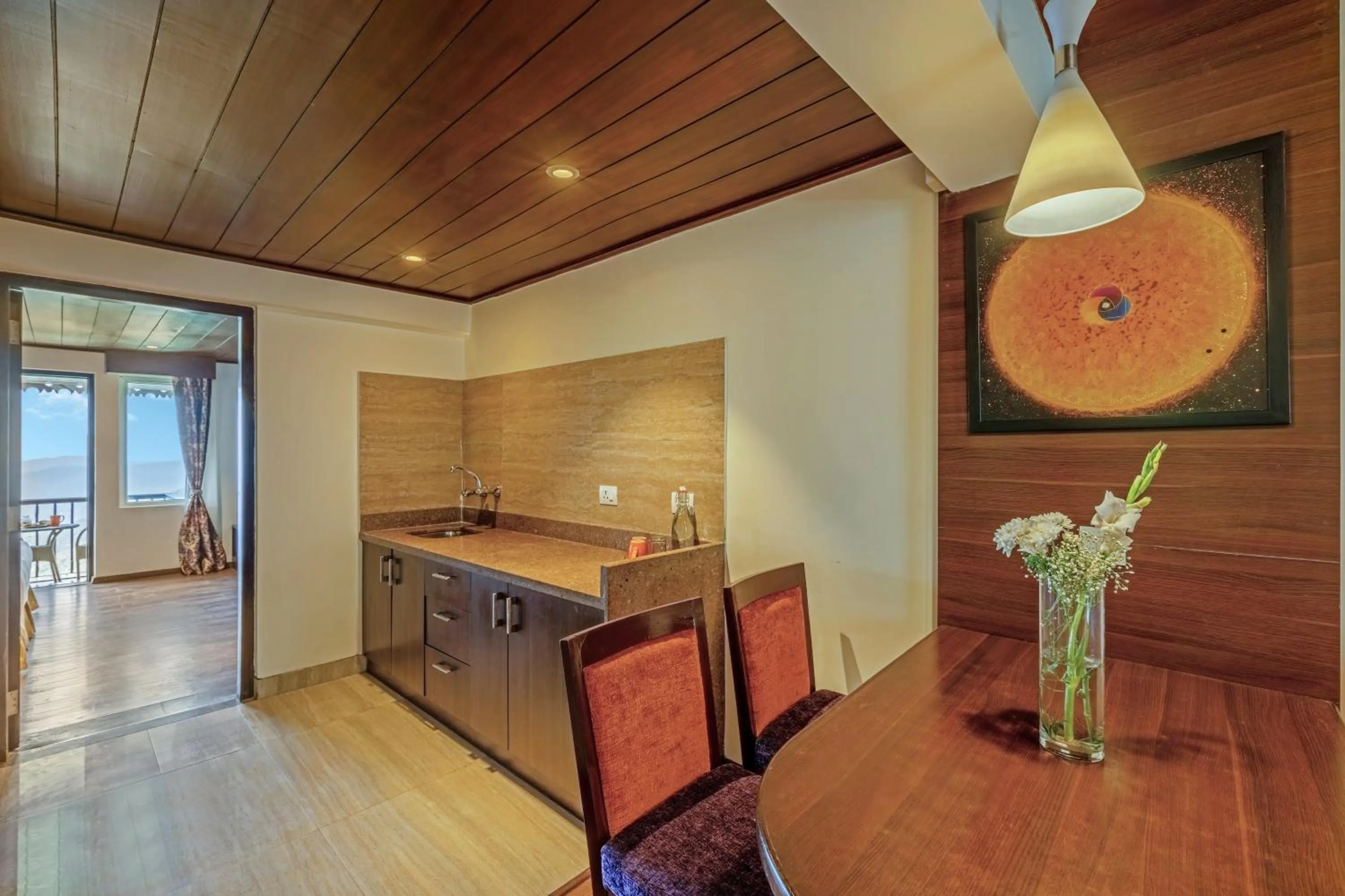 Dining area in Sterling Darjeeling