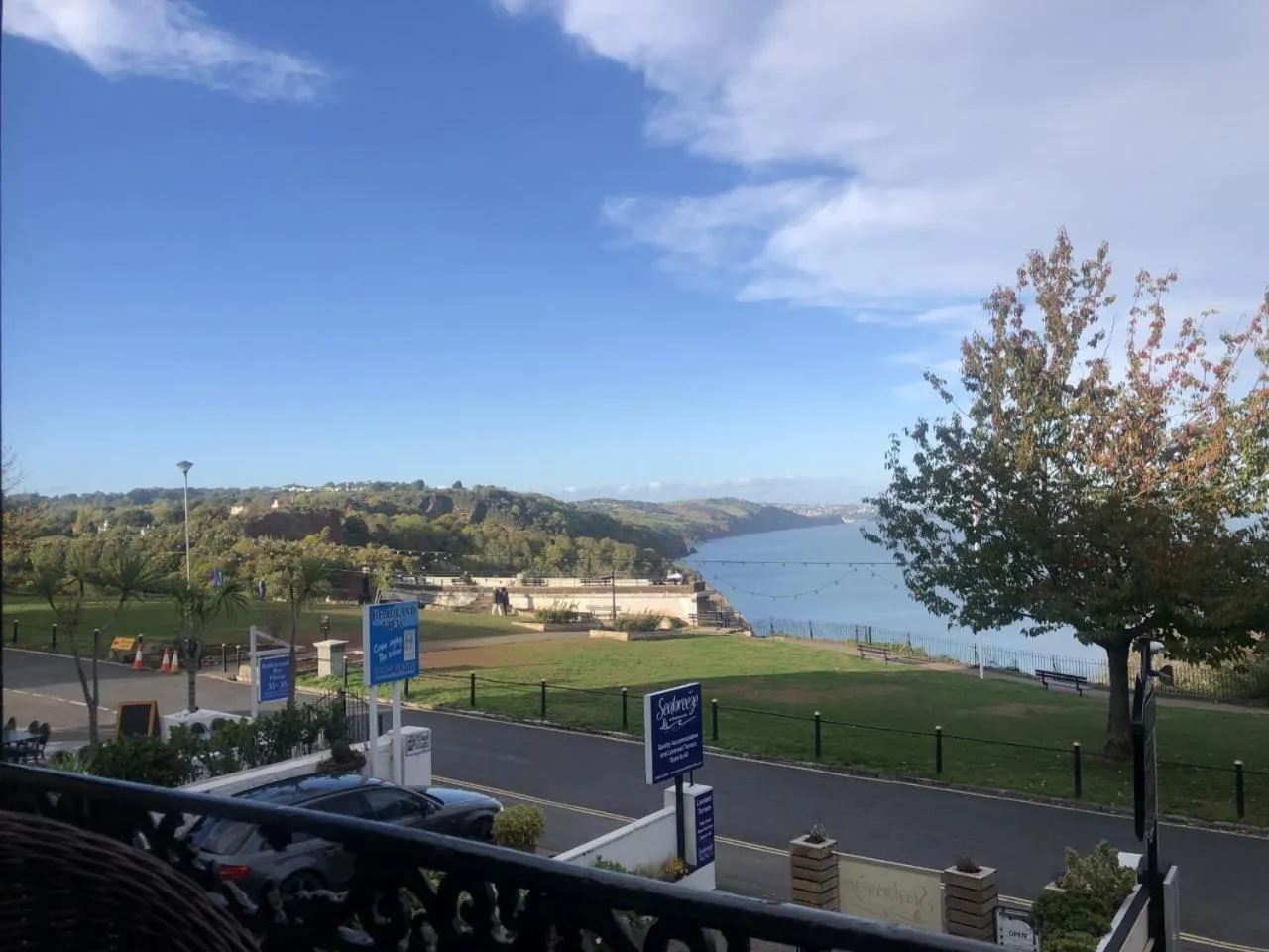 Sea view in The Downs, Babbacombe