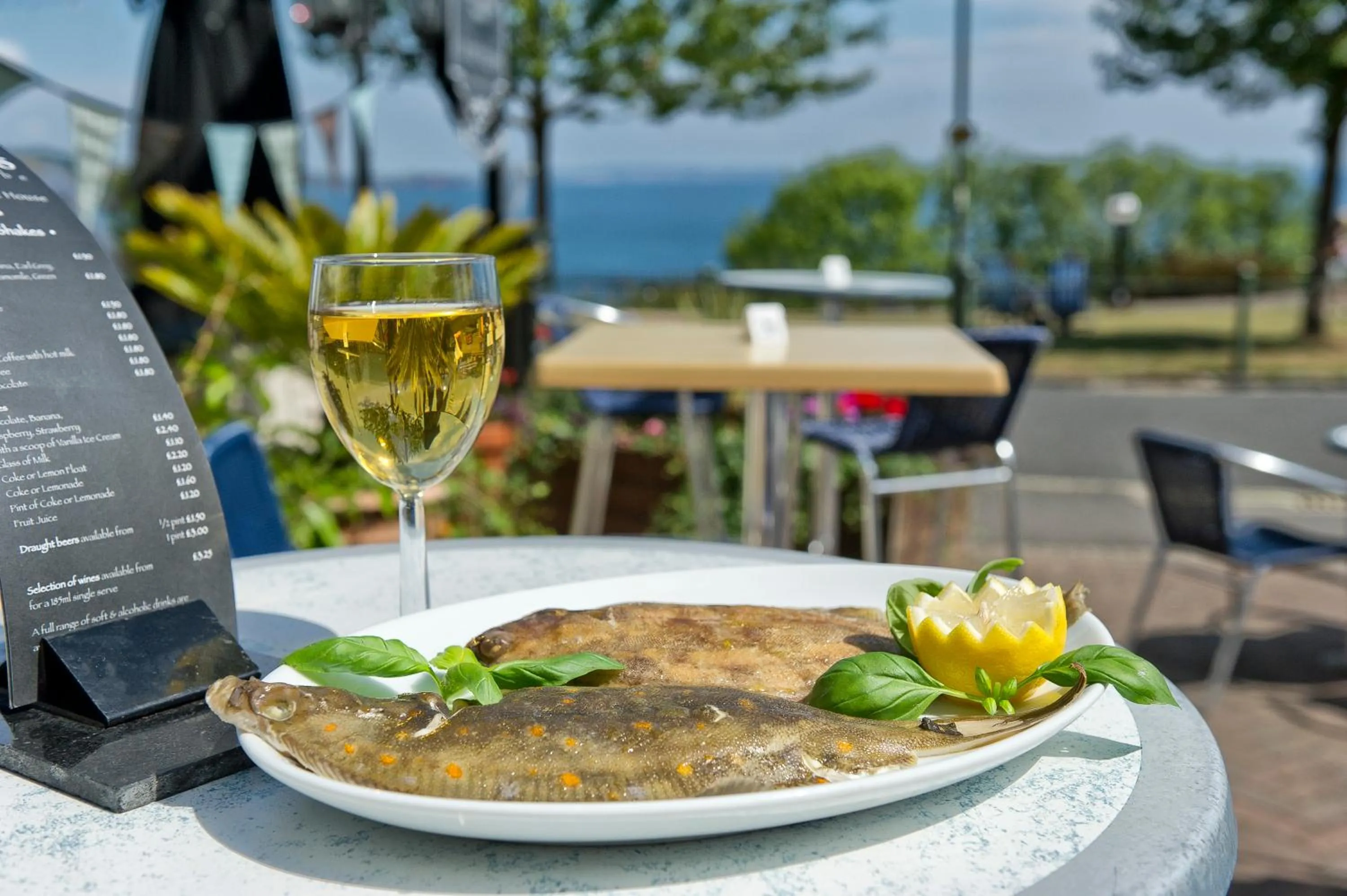 Food close-up in The Downs, Babbacombe