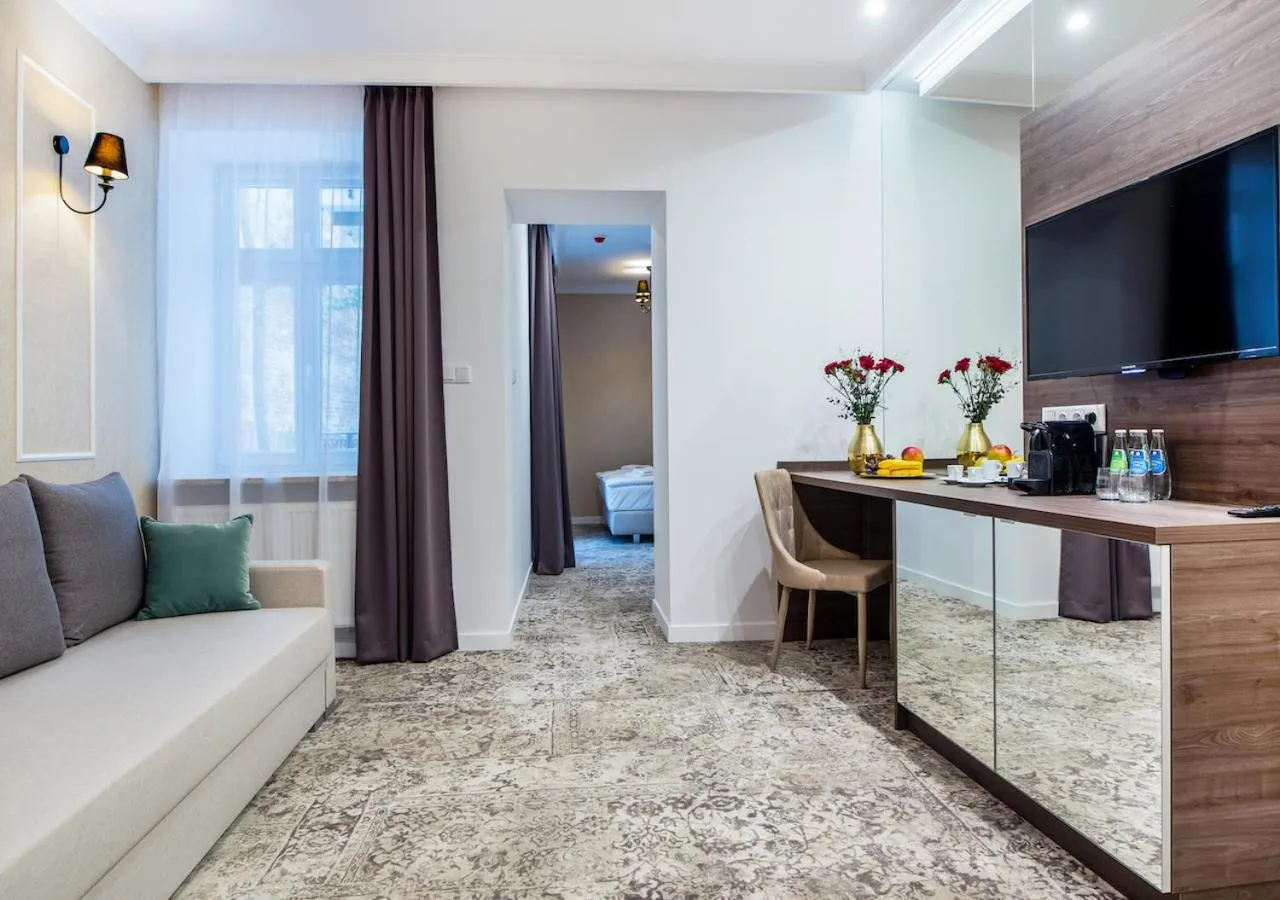 Living room in Aparthotel Rakowicka Residence