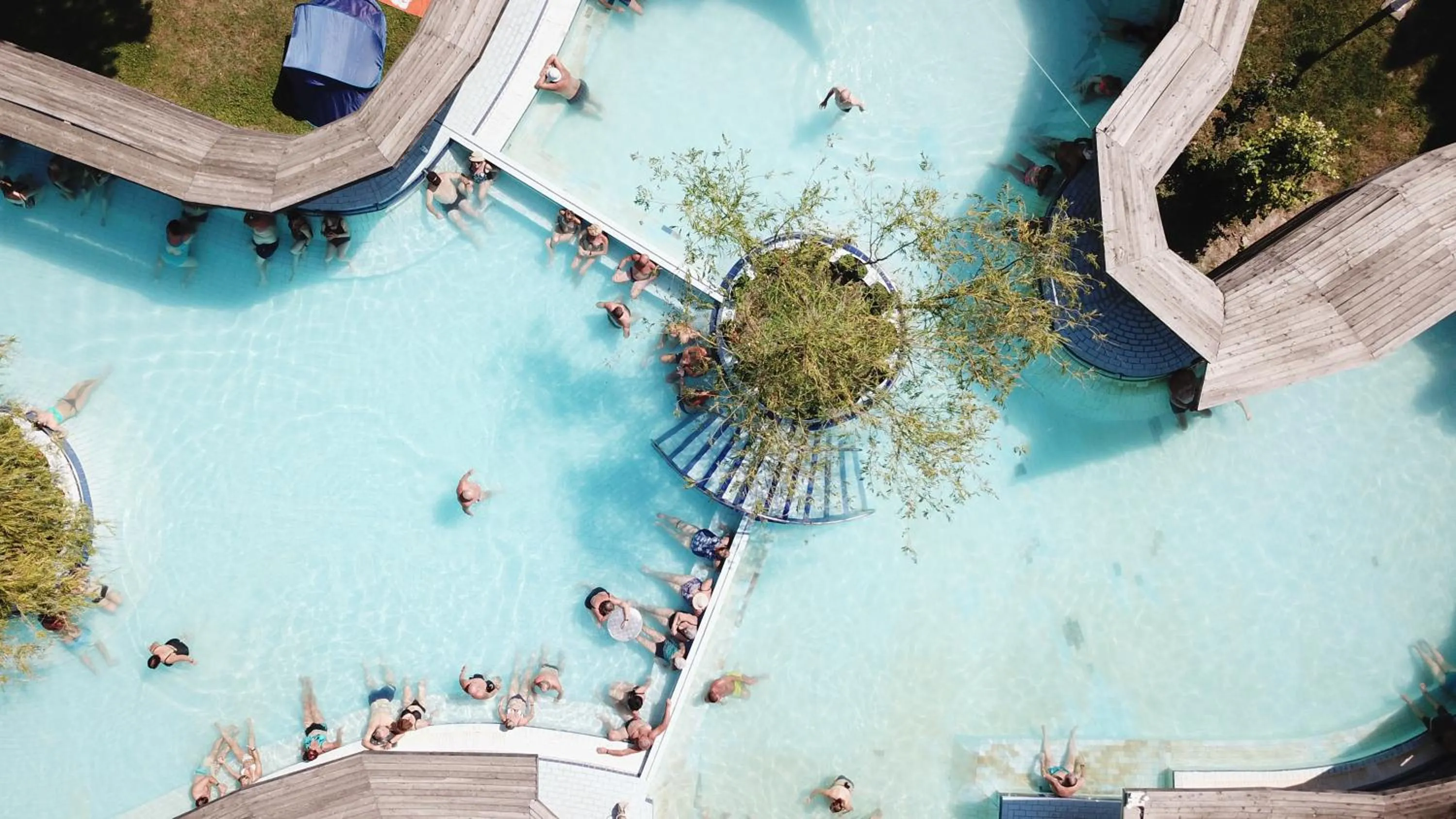 Bird's eye view in Thermál Apartmanház