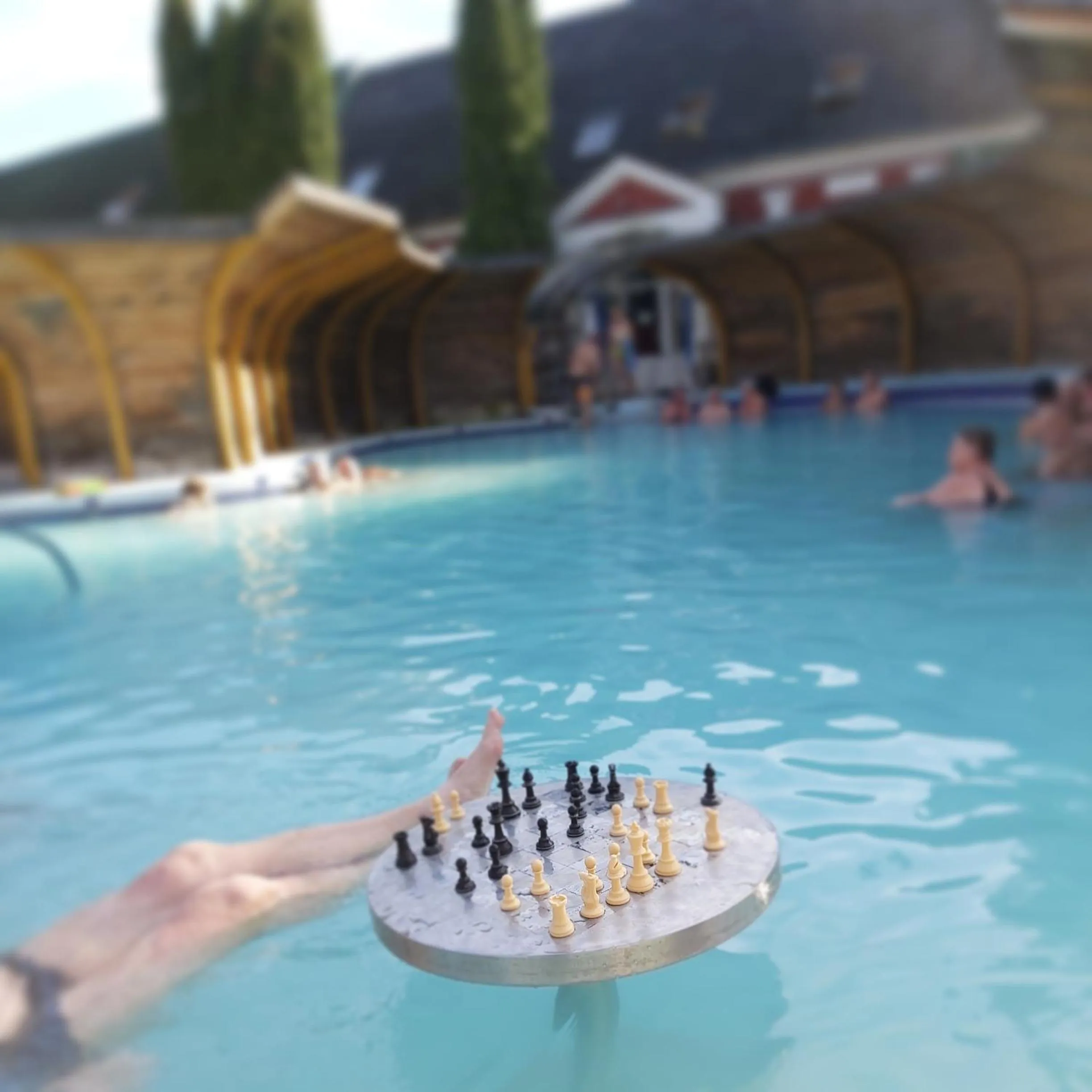 Swimming pool in Thermál Apartmanház