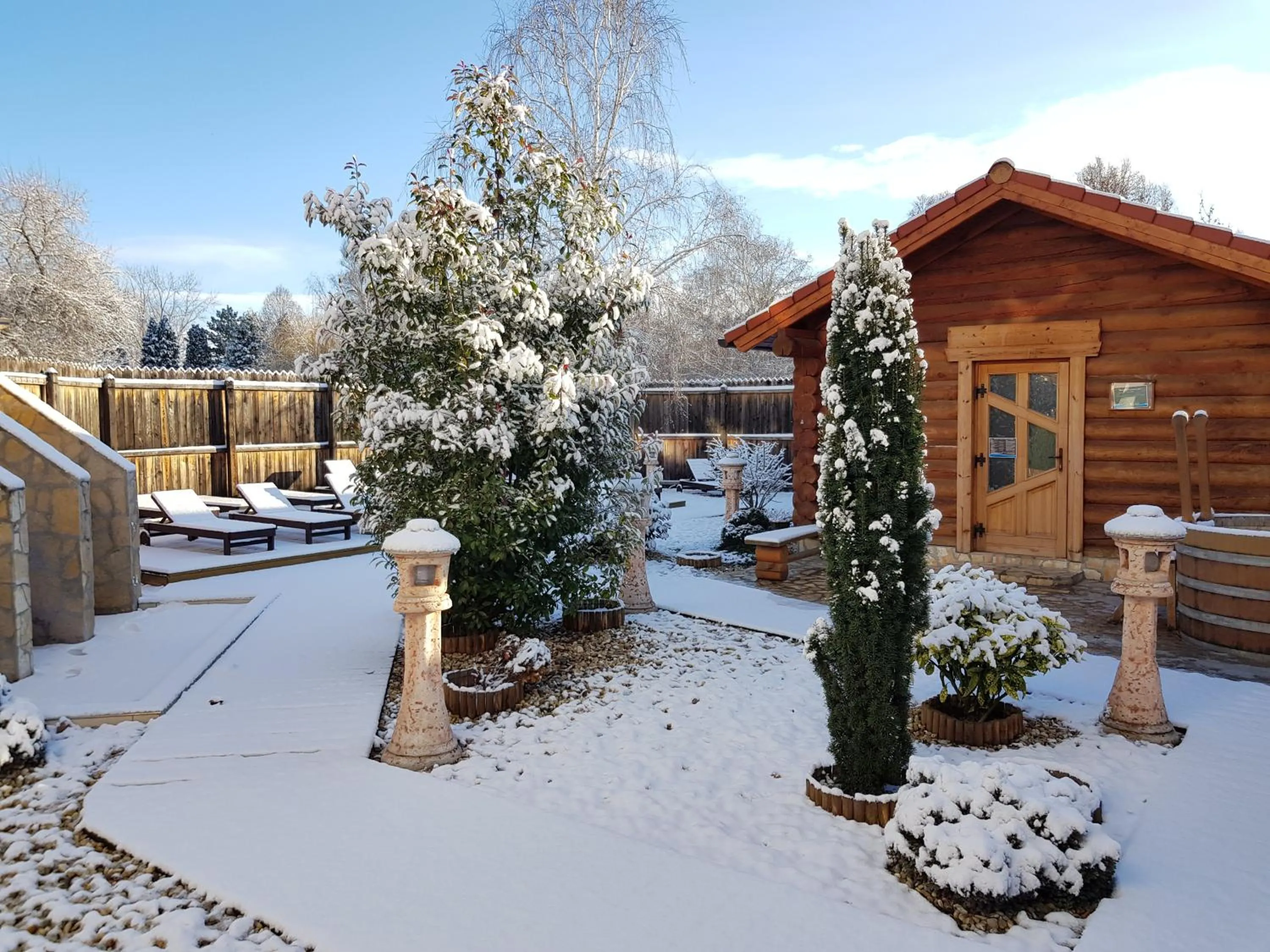 Winter in Thermál Apartmanház