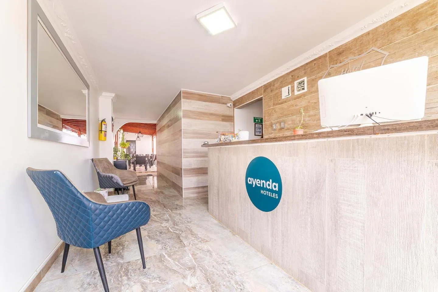 Lobby or reception in Hotel Ruta 65