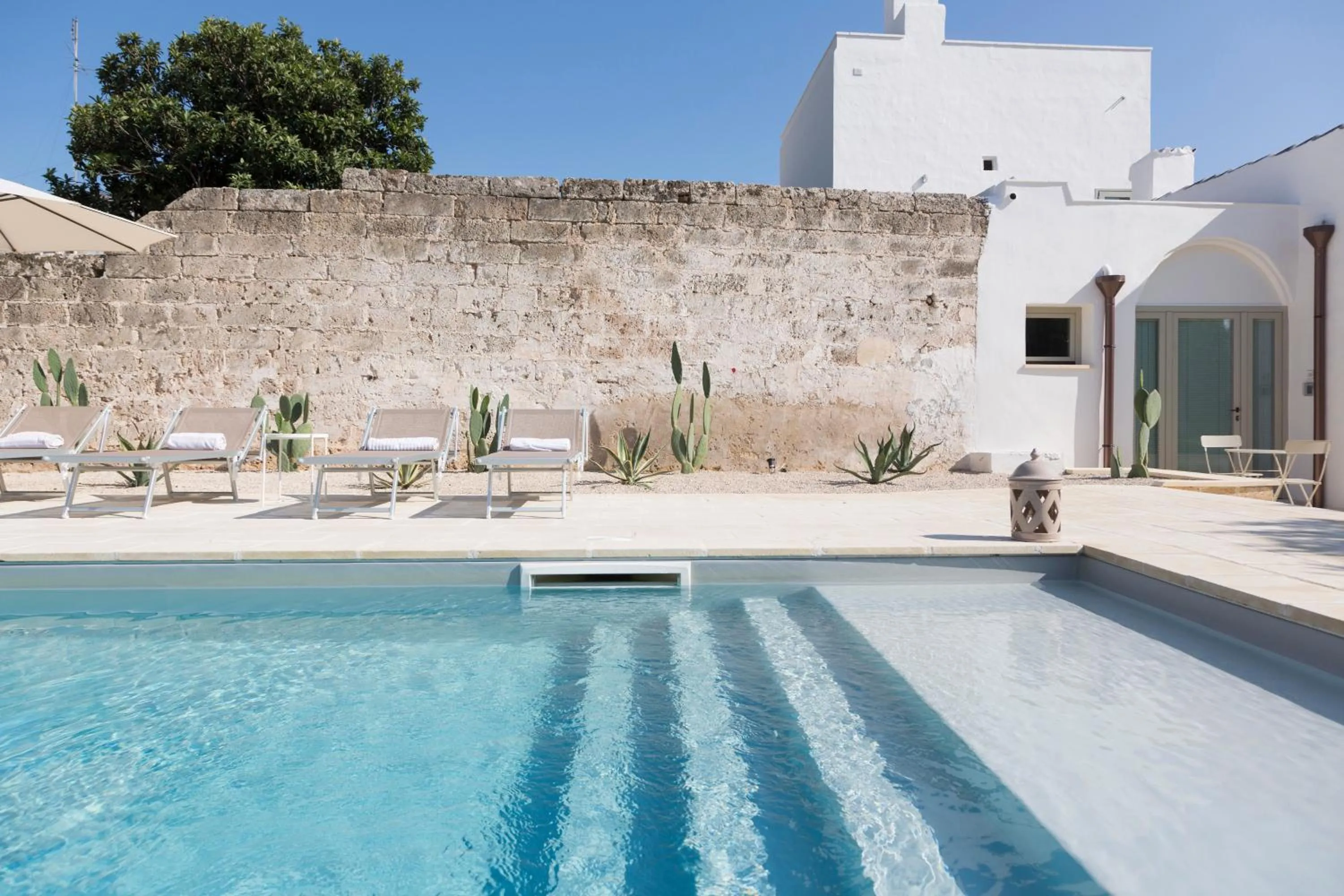 Swimming pool in Relais San Martino - Salento
