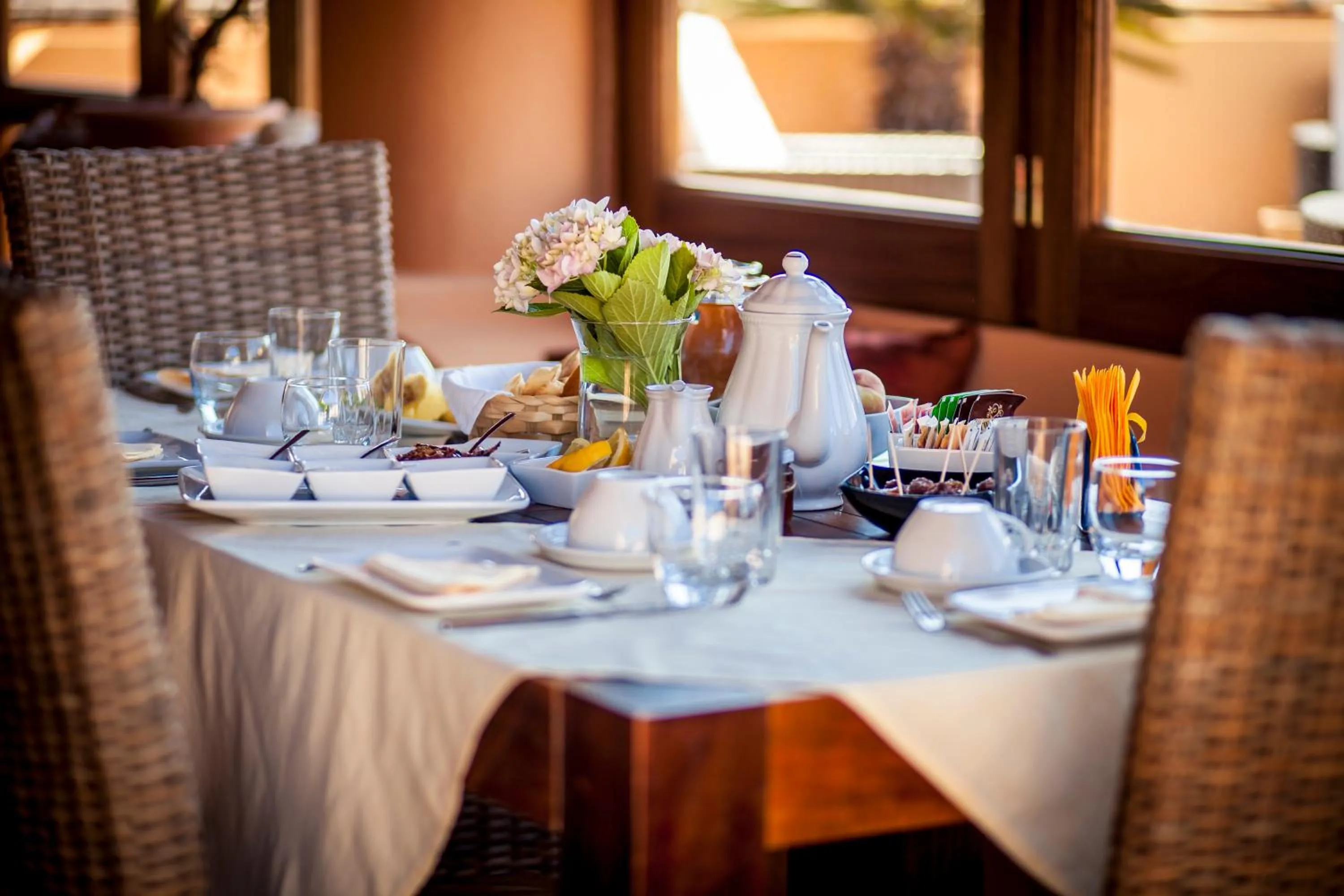 Patio in Resort Al Belvedere Salina