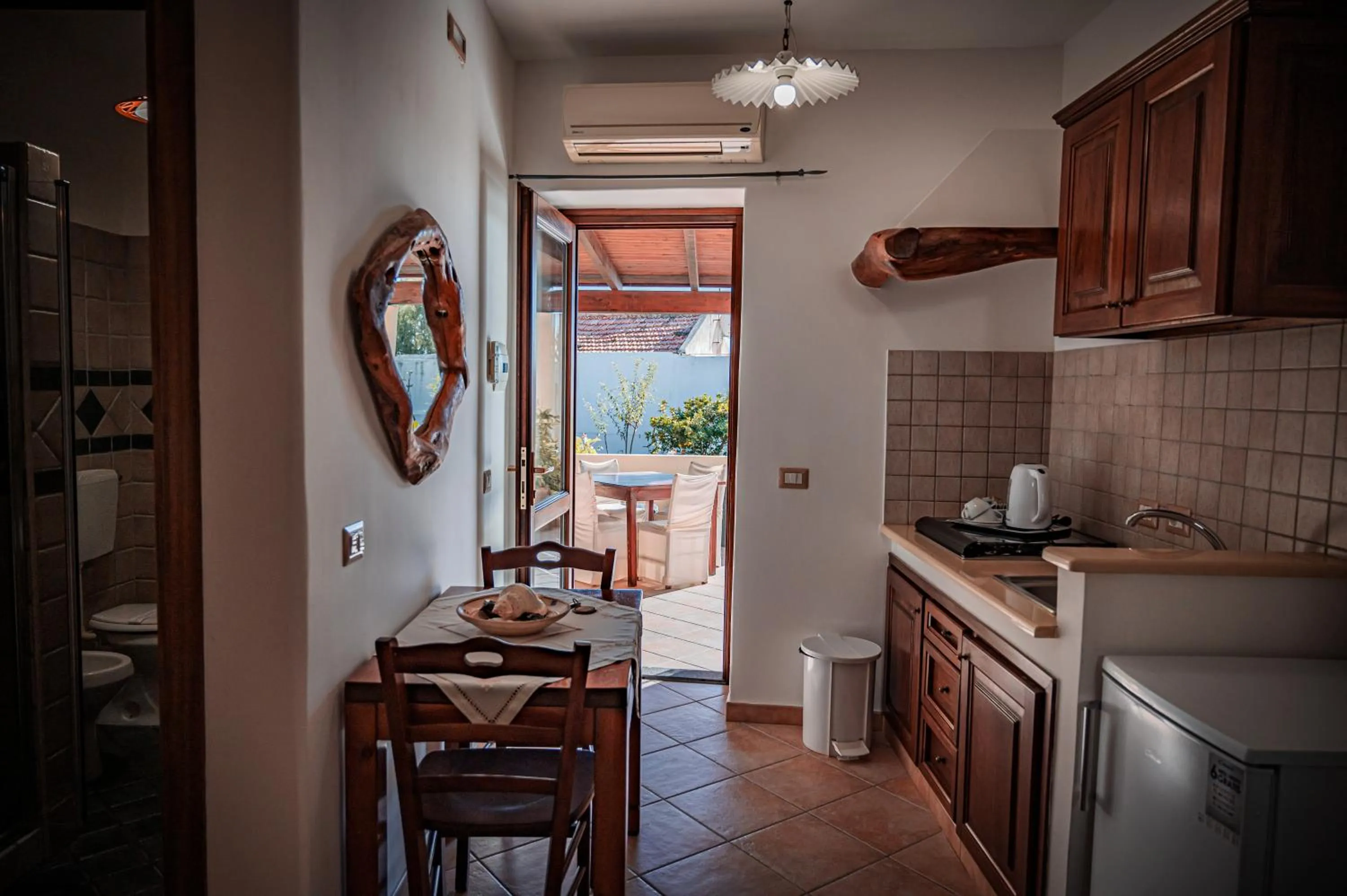 Kitchen or kitchenette in Resort Al Belvedere Salina