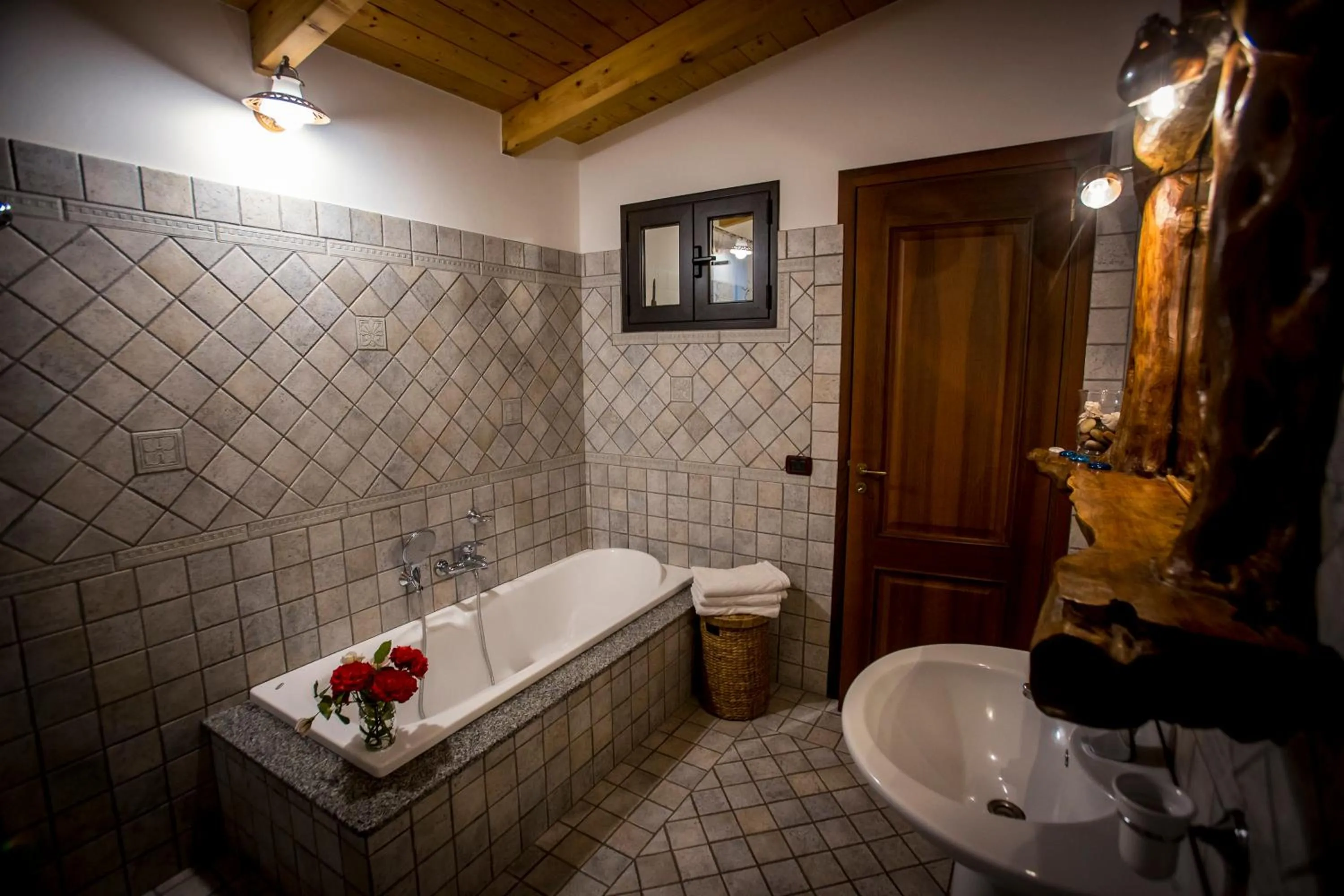 Bathroom in Resort Al Belvedere Salina