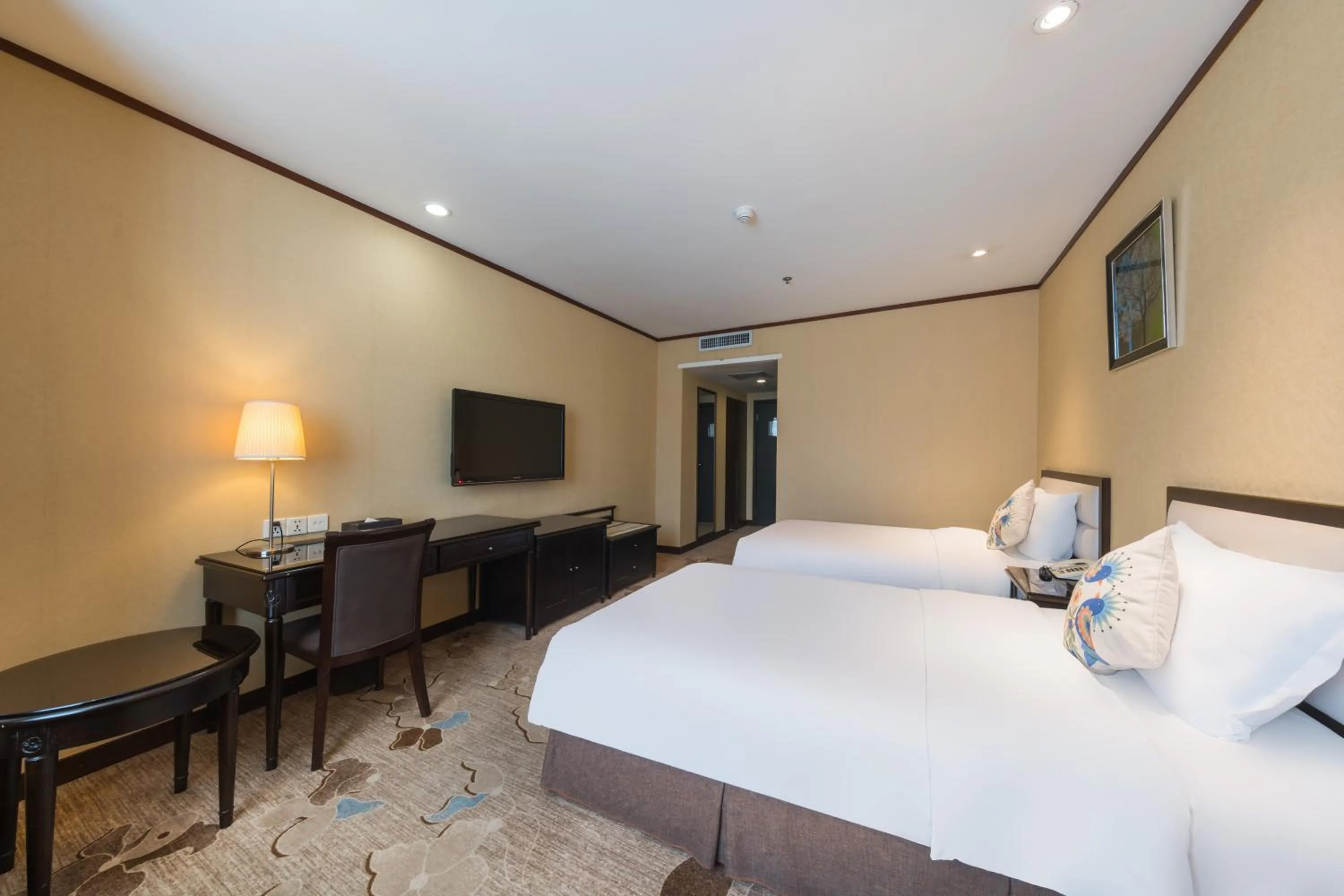 Bed in Shenzhen Shekou Honlux Apartment (Sea World)