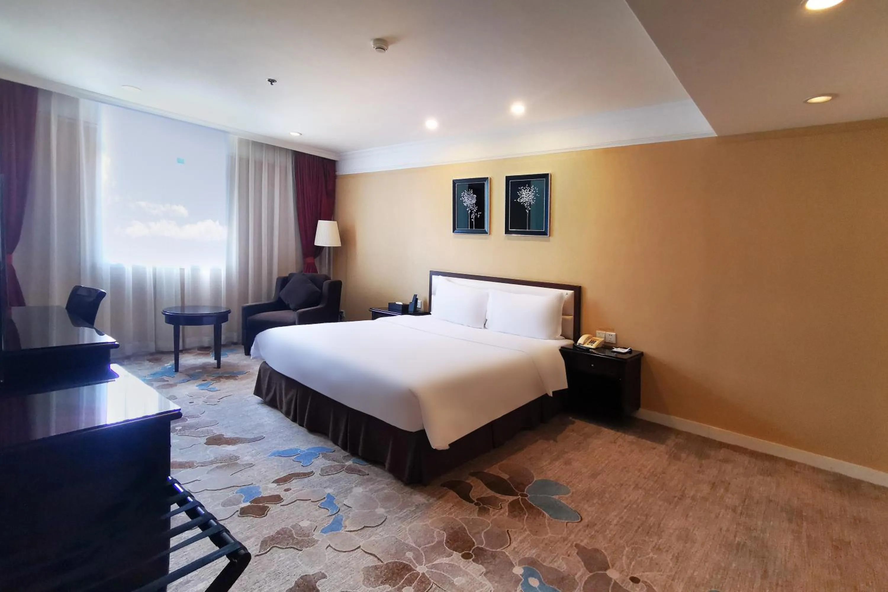 Bed in Shenzhen Shekou Honlux Apartment (Sea World)