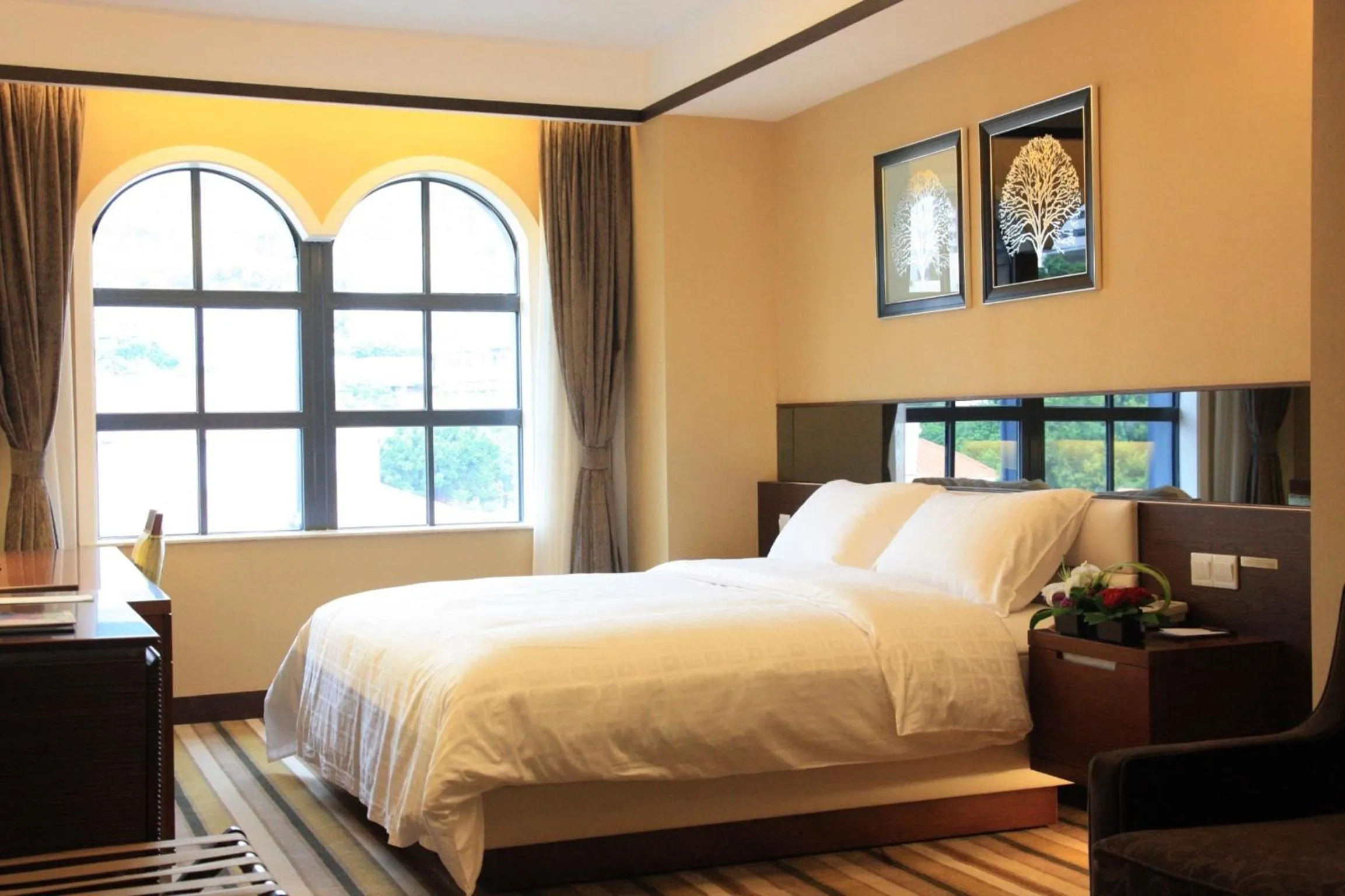 Bed in Shenzhen Shekou Honlux Apartment (Sea World)