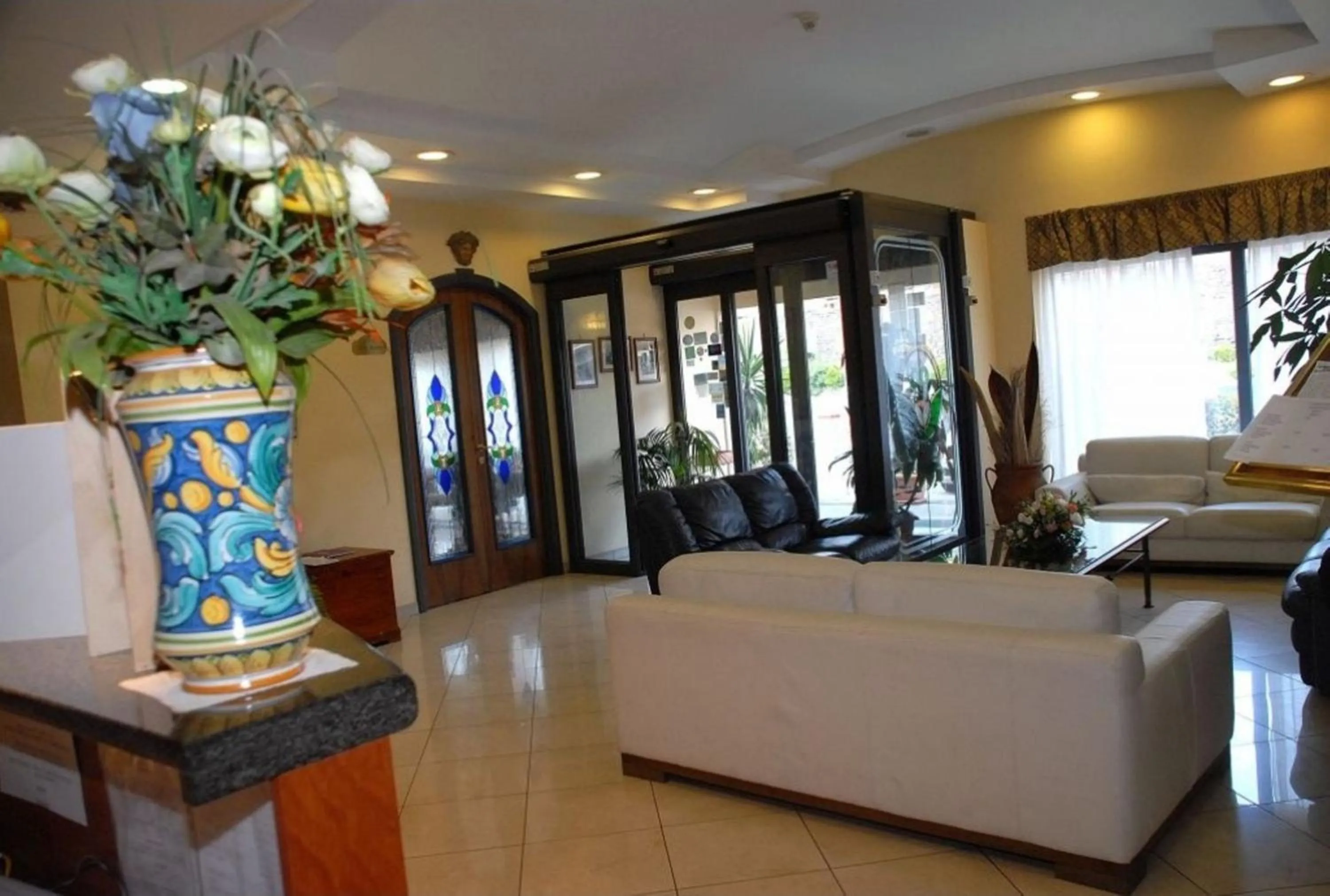 Lobby or reception in Hotel Scrivano
