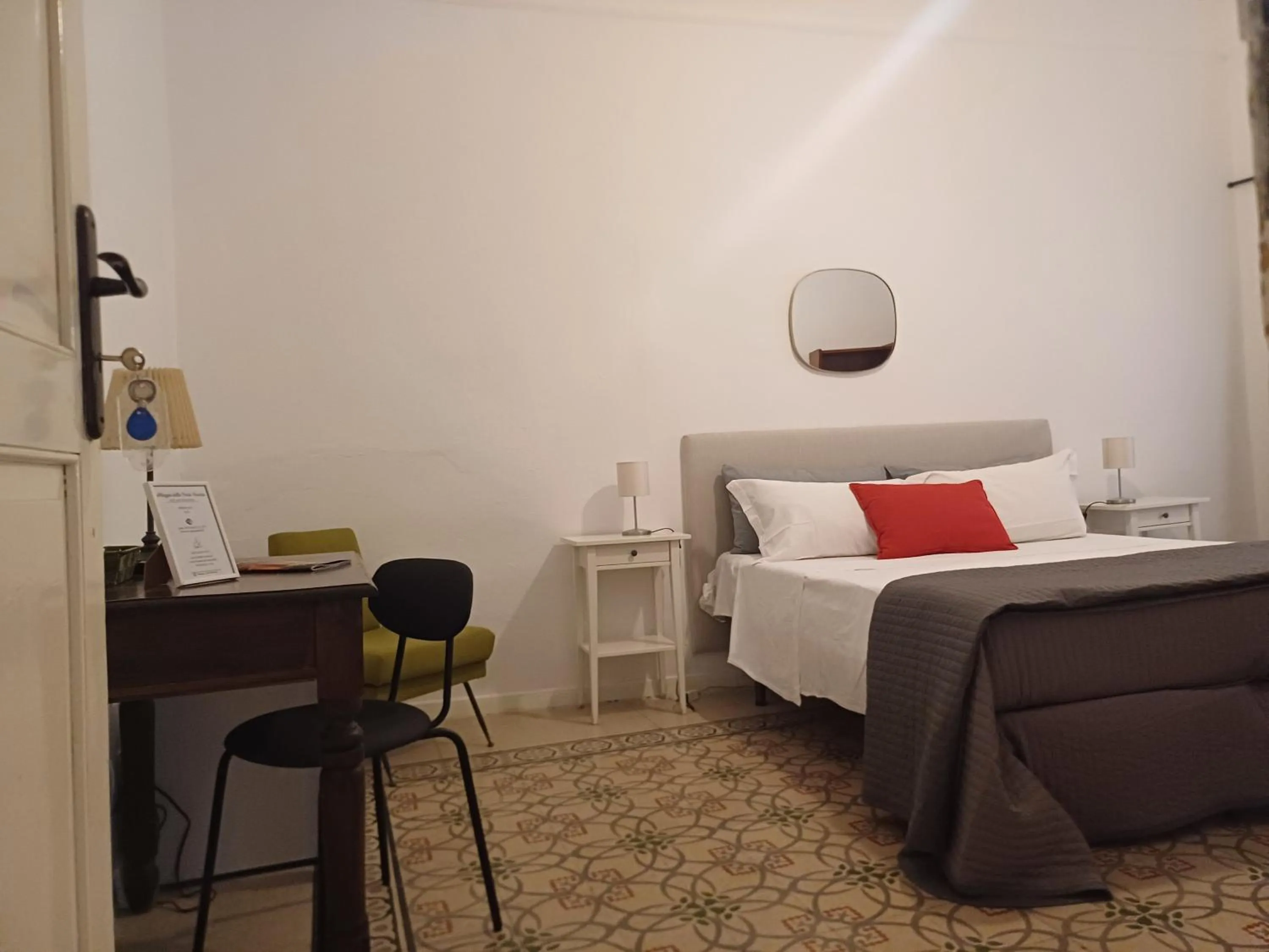 Bedroom, Bed in Alloggio della Posta Vecchia