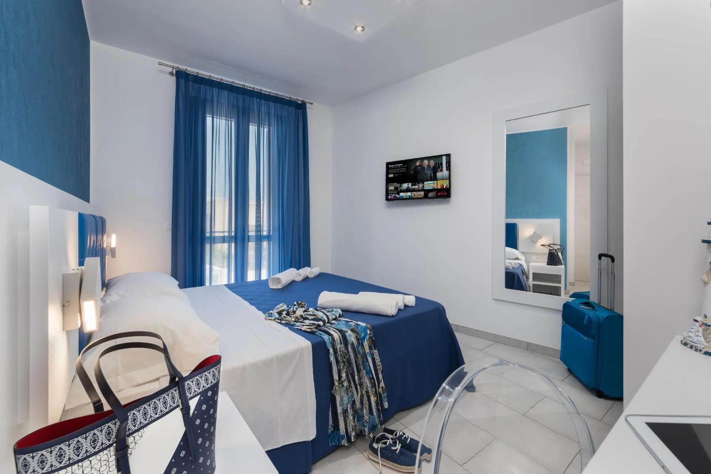 Bed in La Dimora del Pescatore