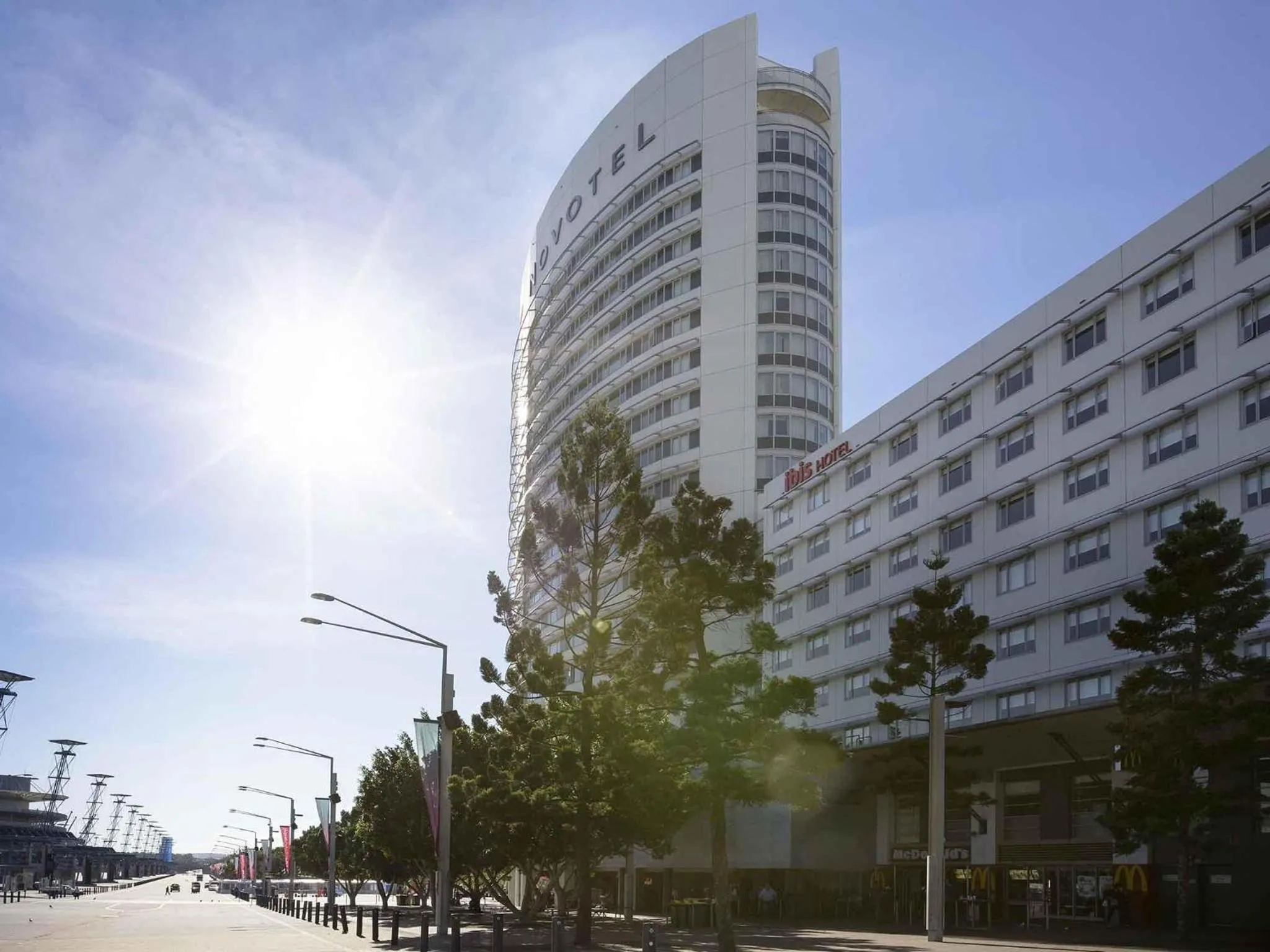 Property building in Novotel Sydney Olympic Park