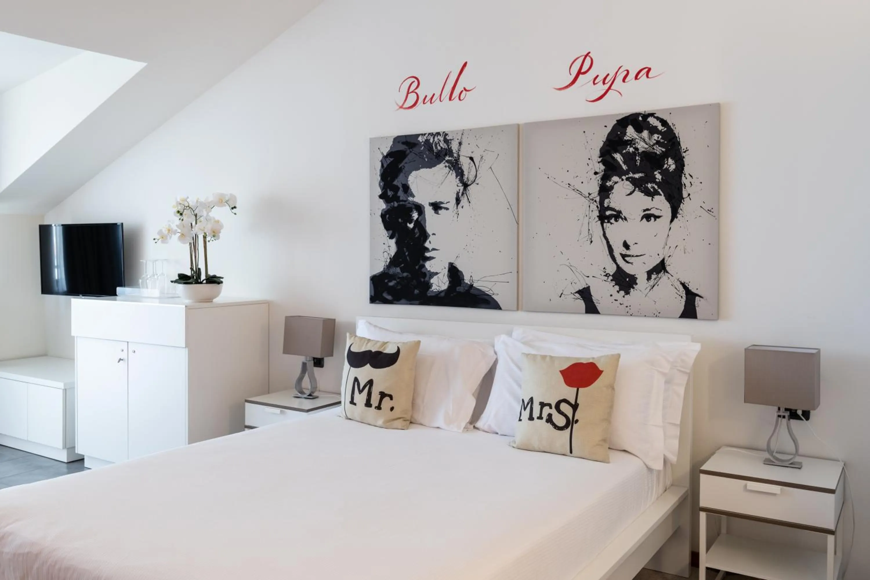 Bedroom, Bed in Hotel Borgo Brianteo