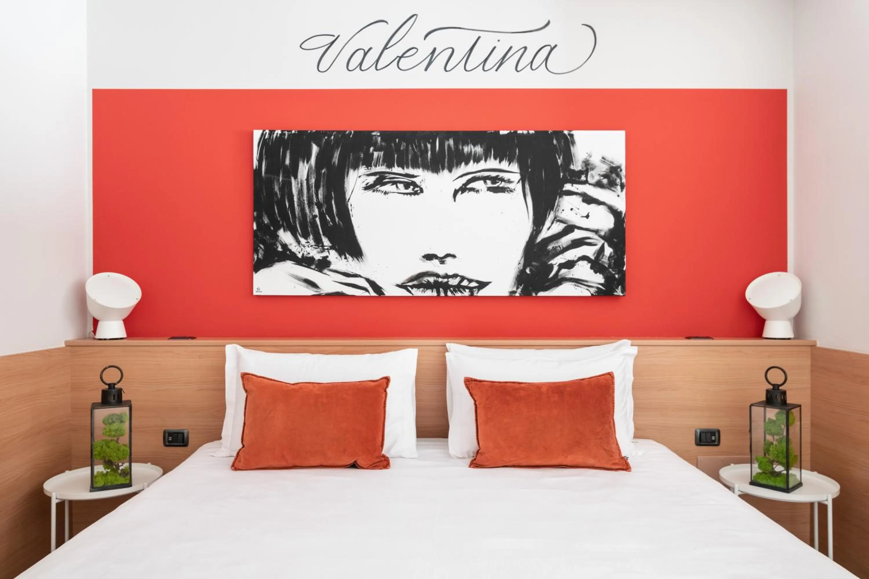 Decorative detail, Bed in Hotel Borgo Brianteo