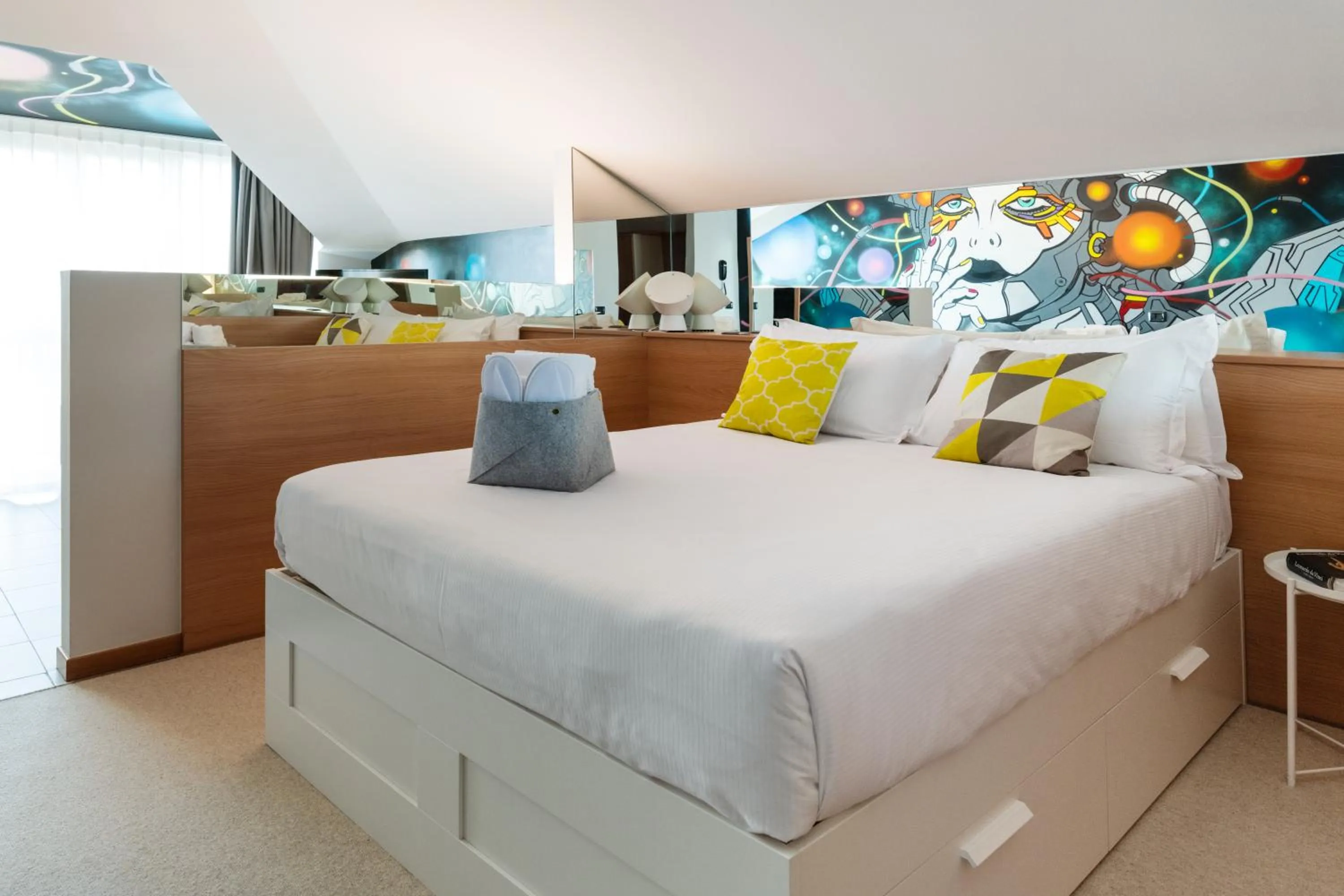 Bedroom, Bed in Hotel Borgo Brianteo