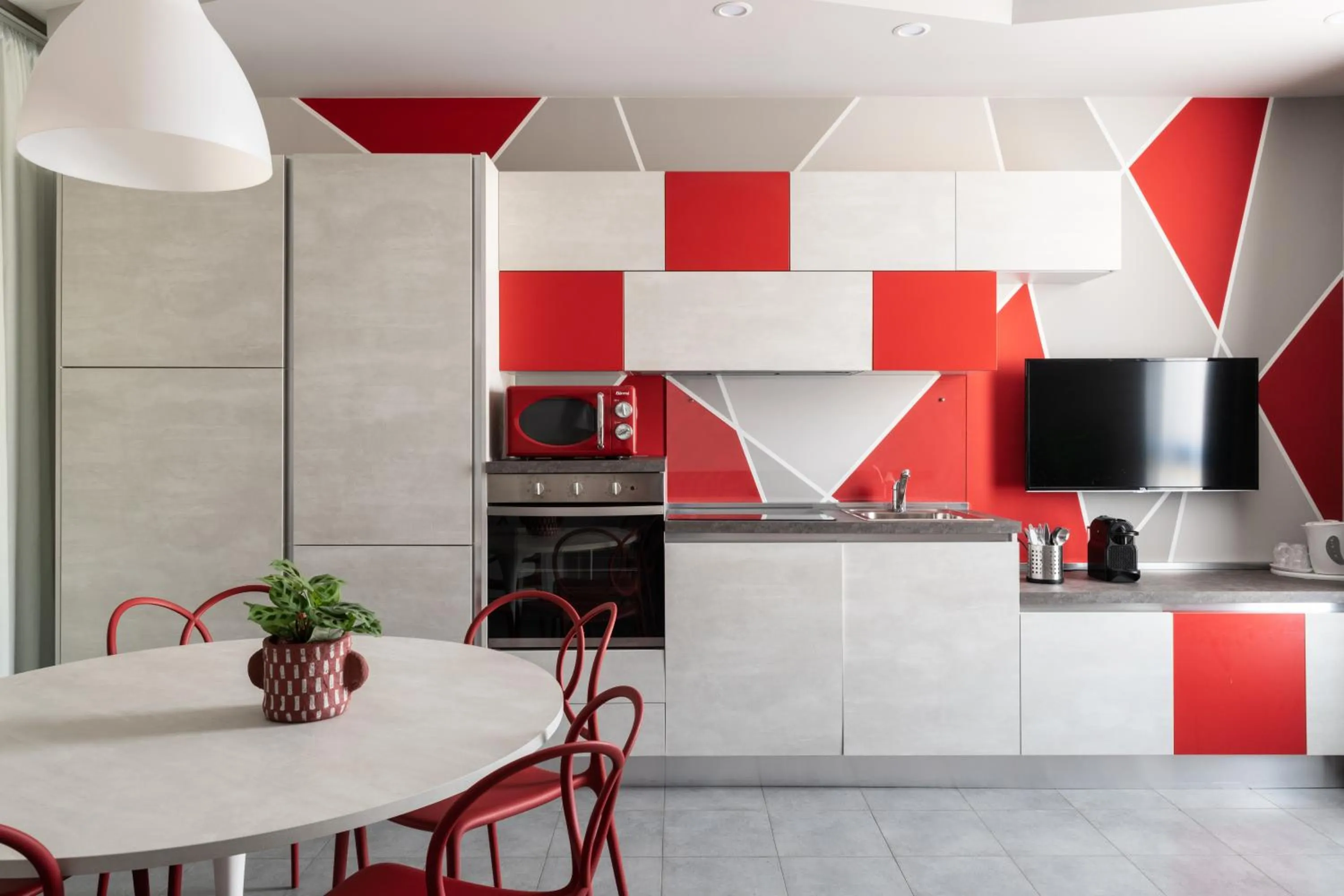 Kitchen or kitchenette in Hotel Borgo Brianteo