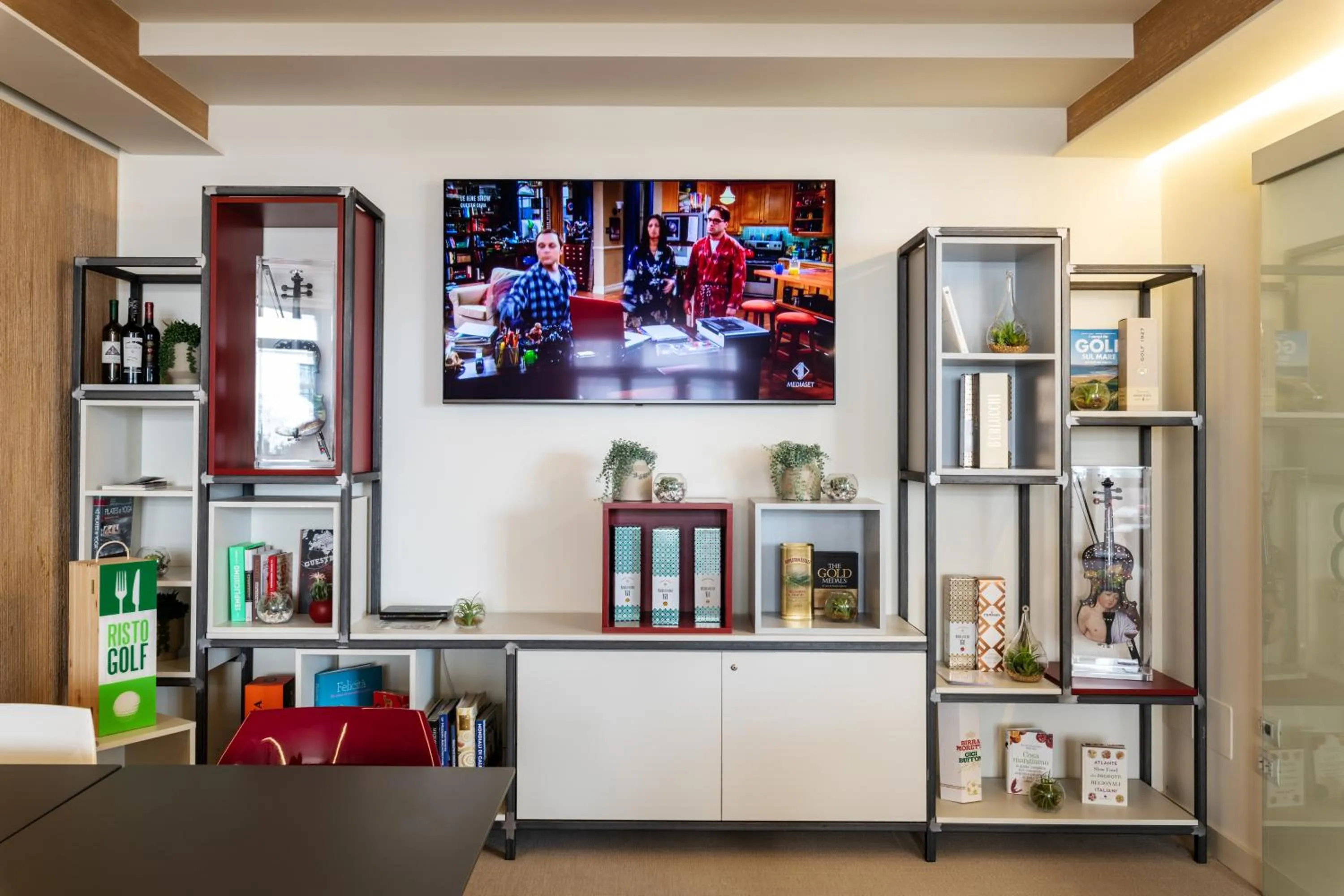 TV and multimedia in Hotel Borgo Brianteo
