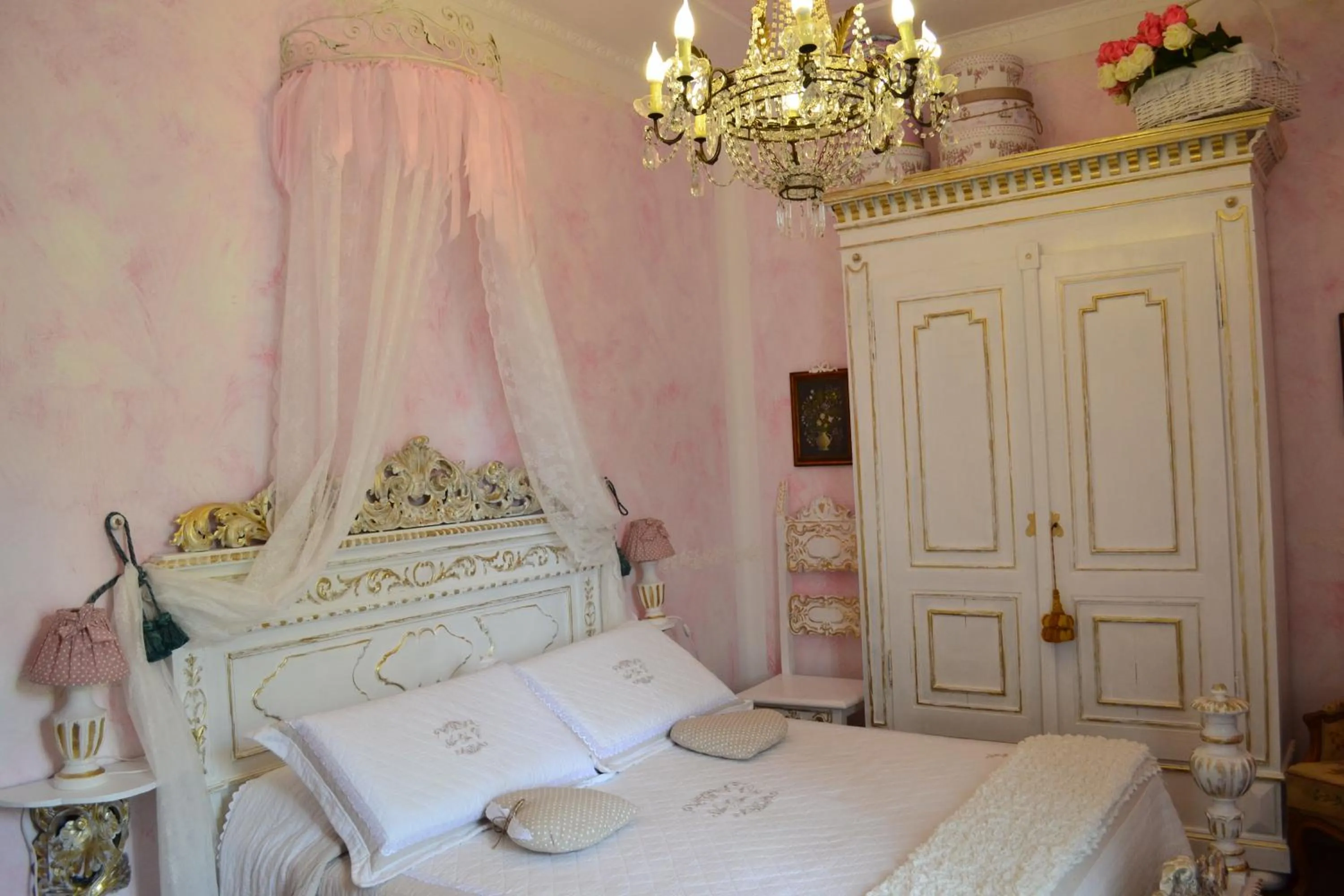 Bed in B&B La Maison degli Angeli