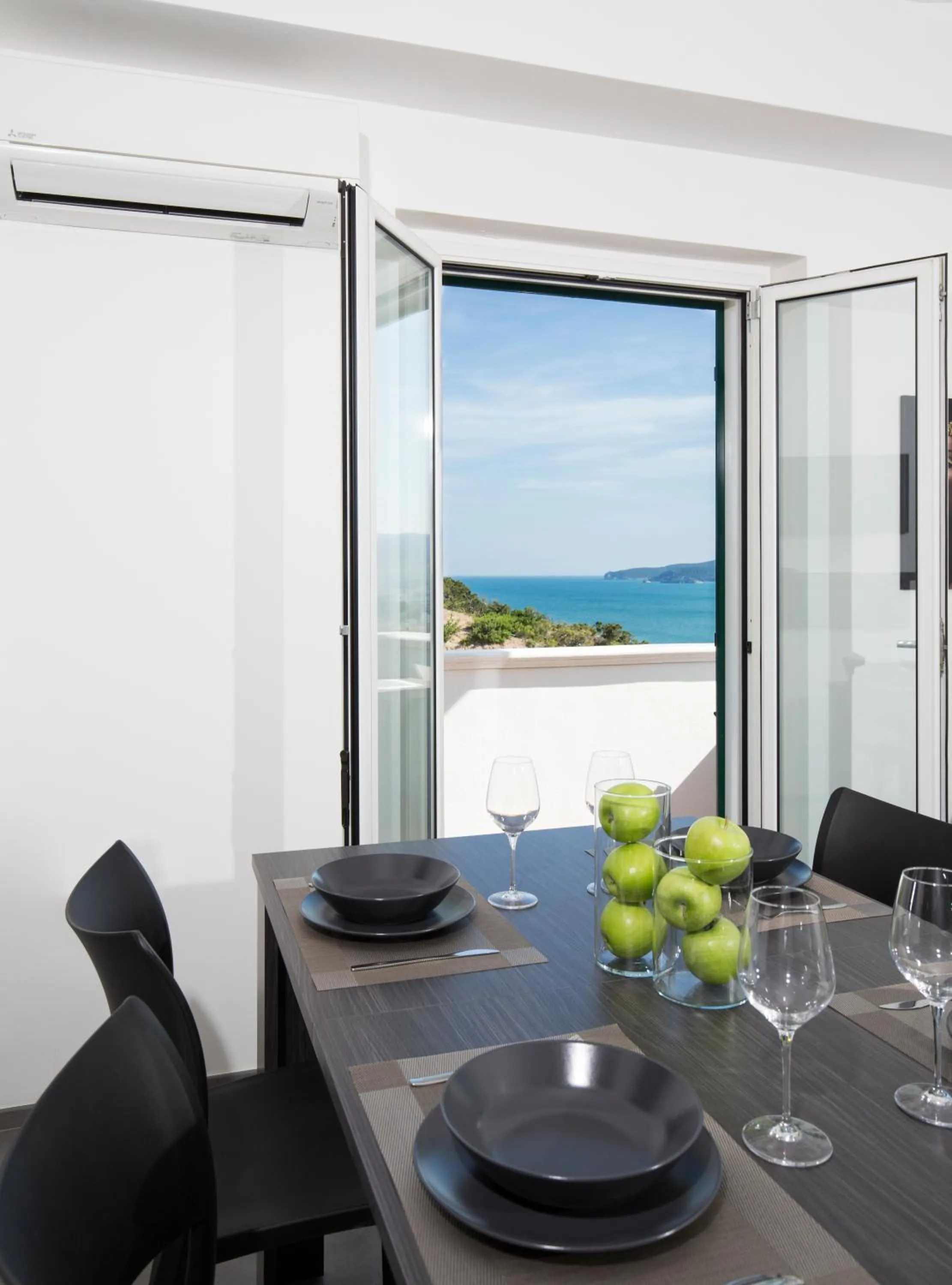Dining area in Svevo Sea House
