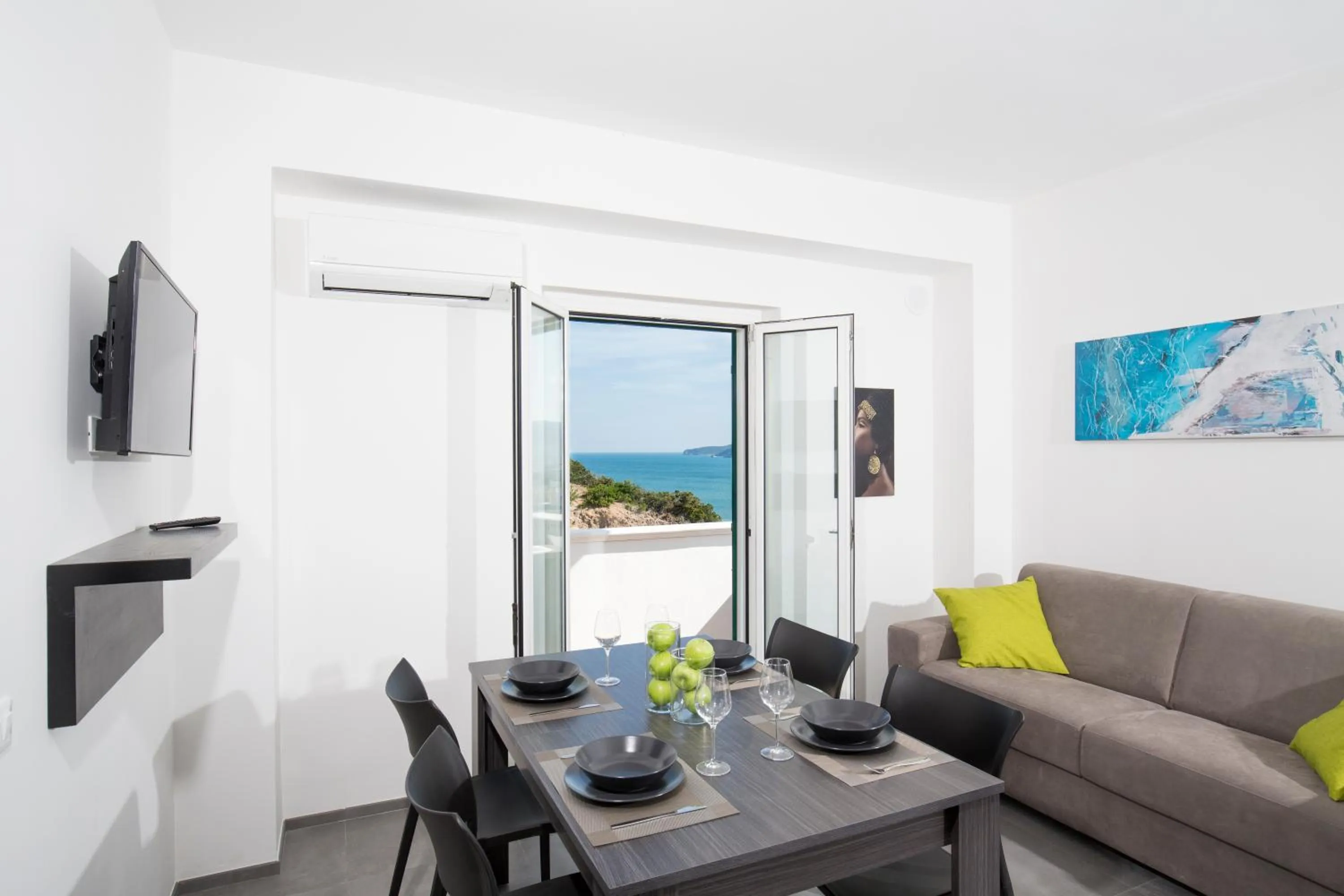 Living room in Svevo Sea House