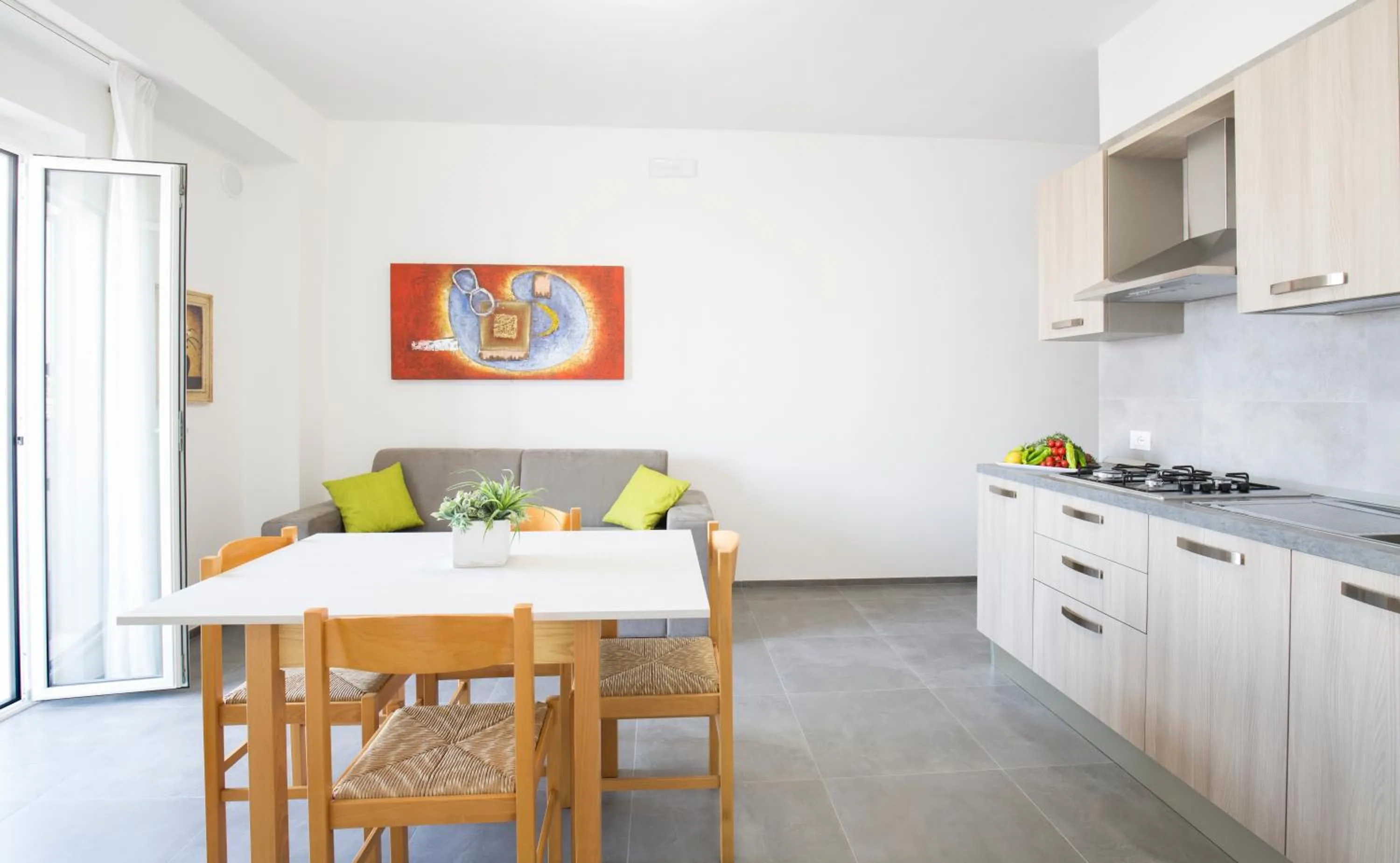 Dining area in Svevo Sea House