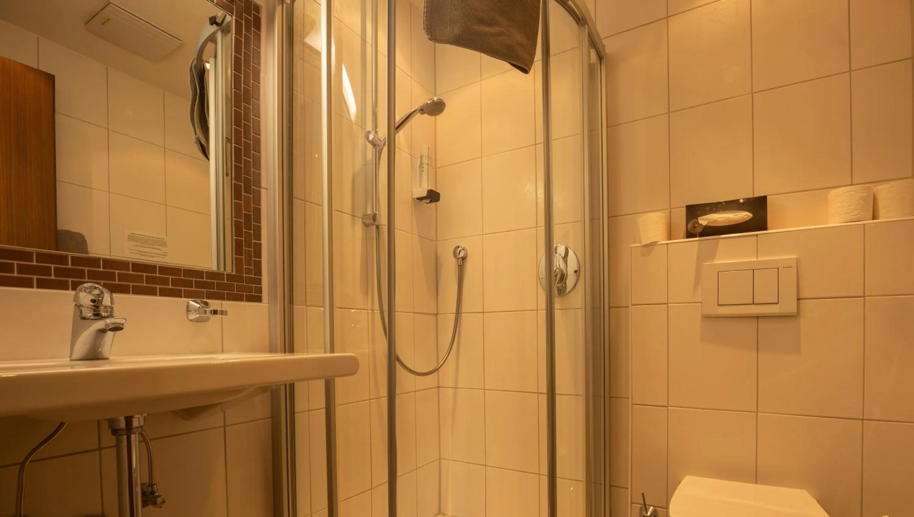 Shower in Aparthotel Fernblick