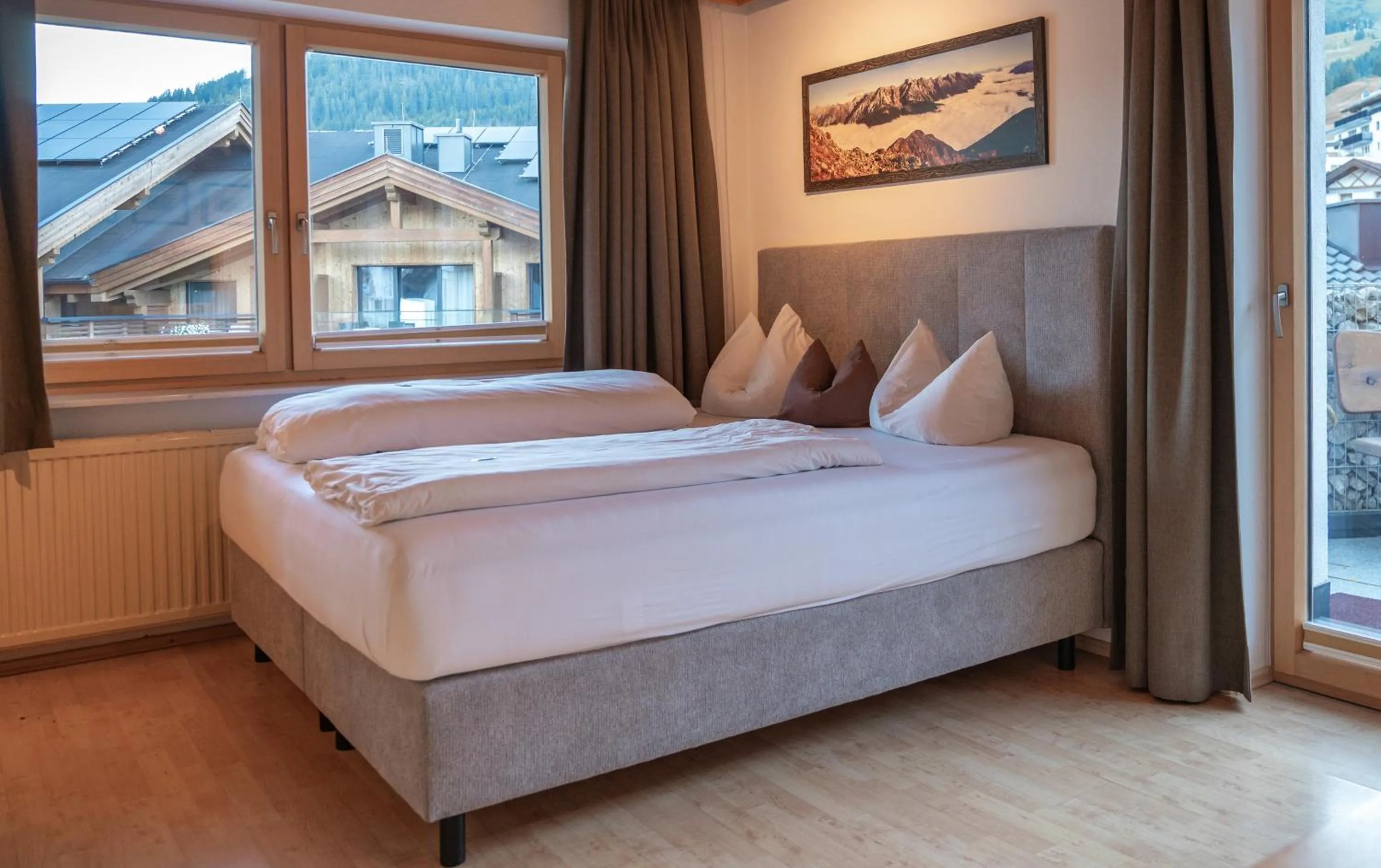 Bed in Aparthotel Fernblick