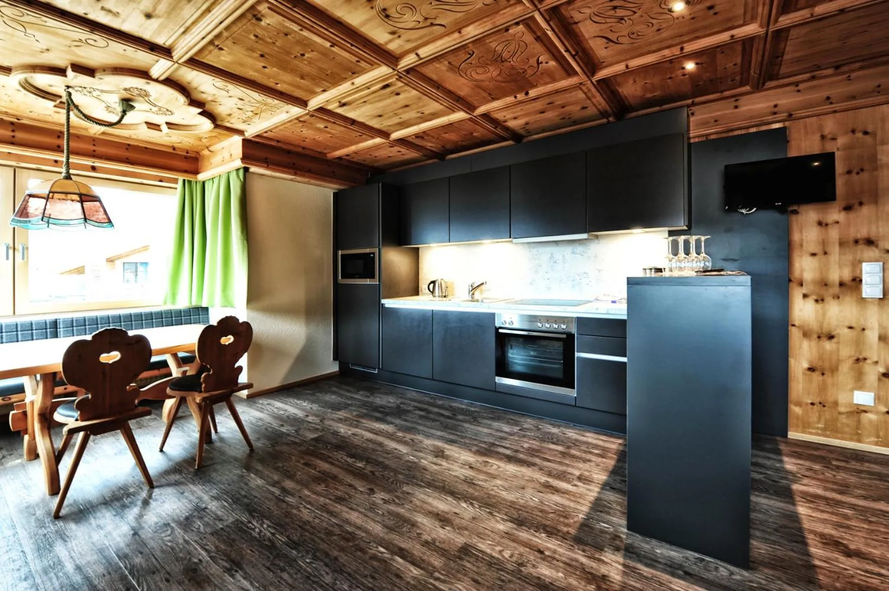TV and multimedia in Aparthotel Fernblick