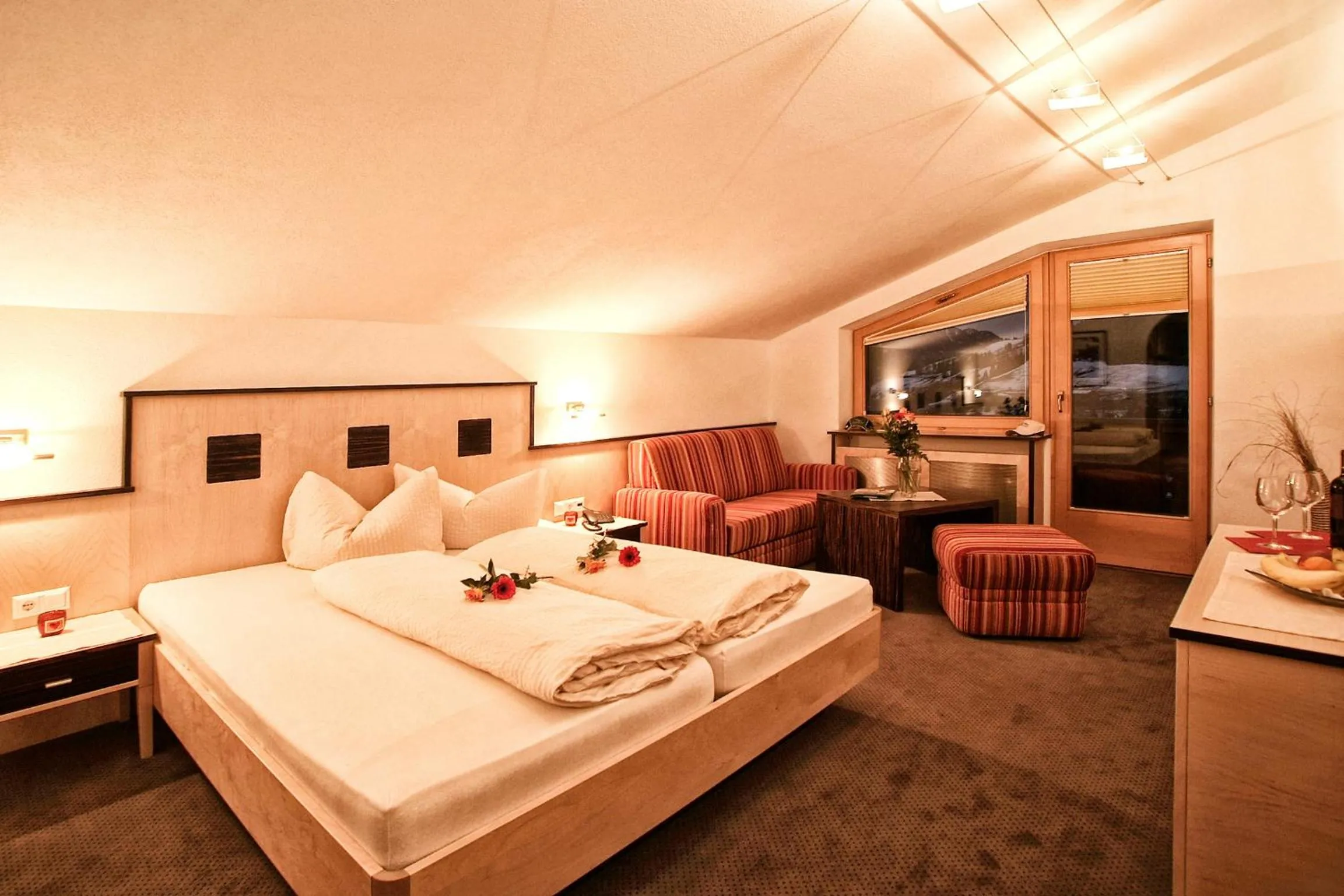 Bed in Aparthotel Fernblick