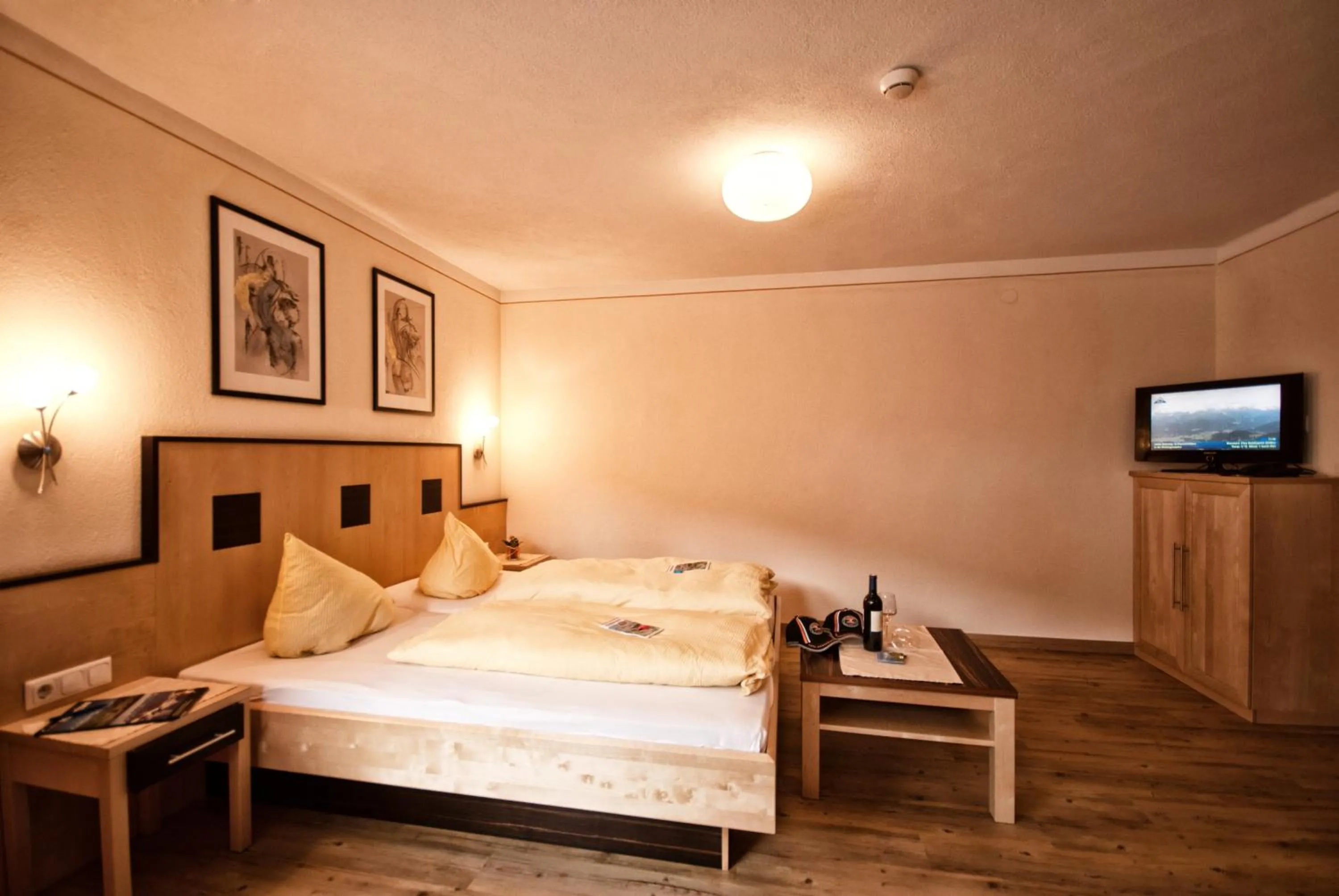 Bed in Aparthotel Fernblick