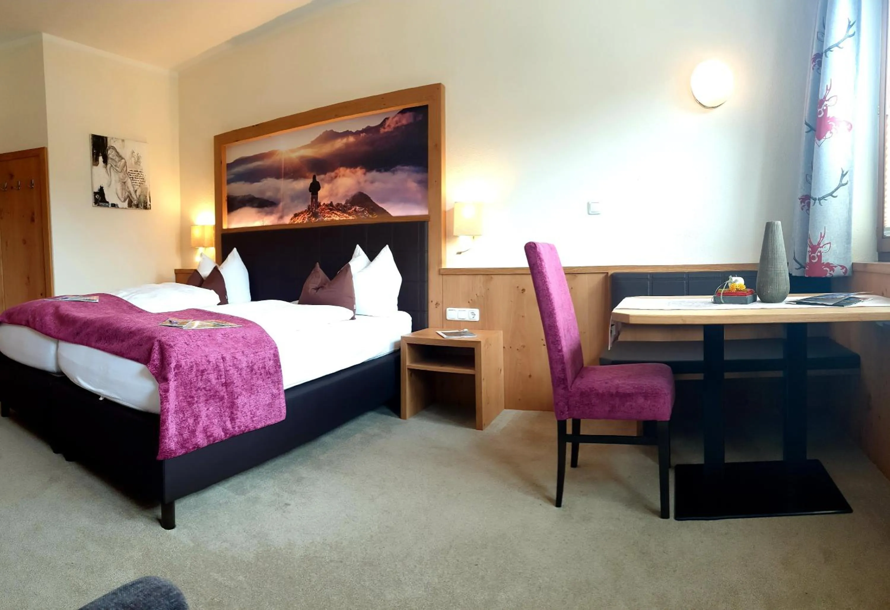 Bed in Aparthotel Fernblick