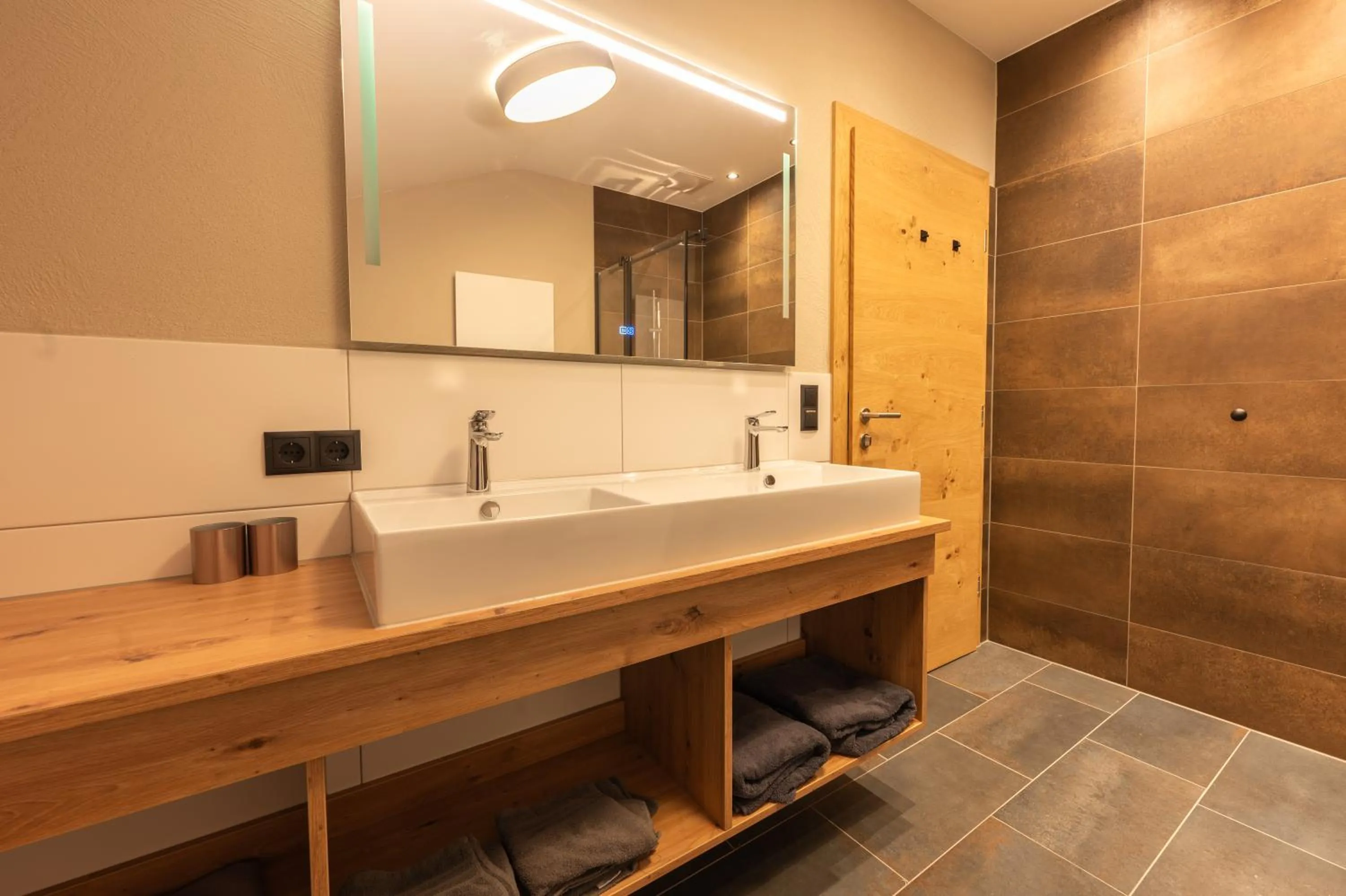 Shower in Aparthotel Fernblick