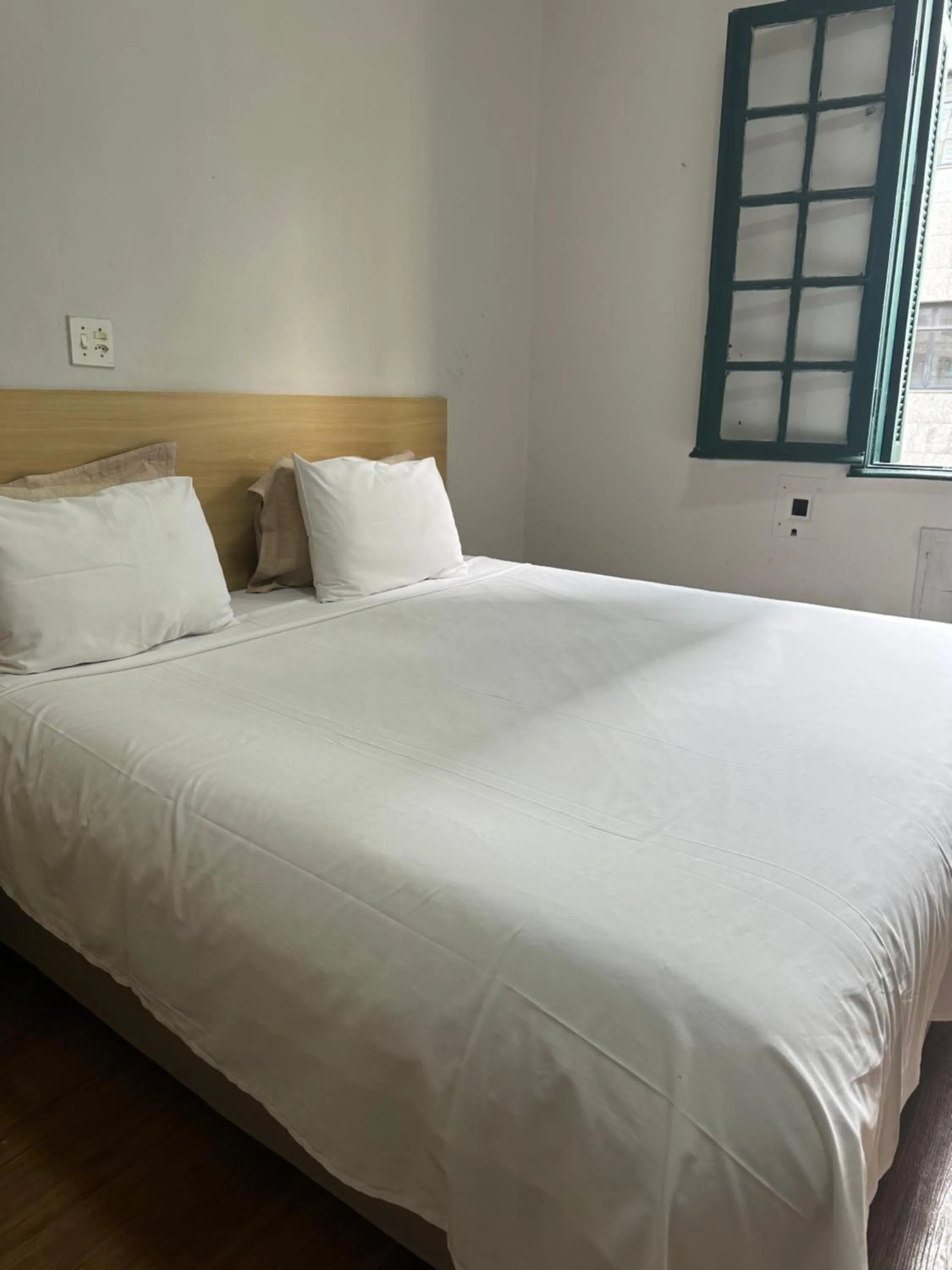 Bed in Hotel Internacional São Paulo