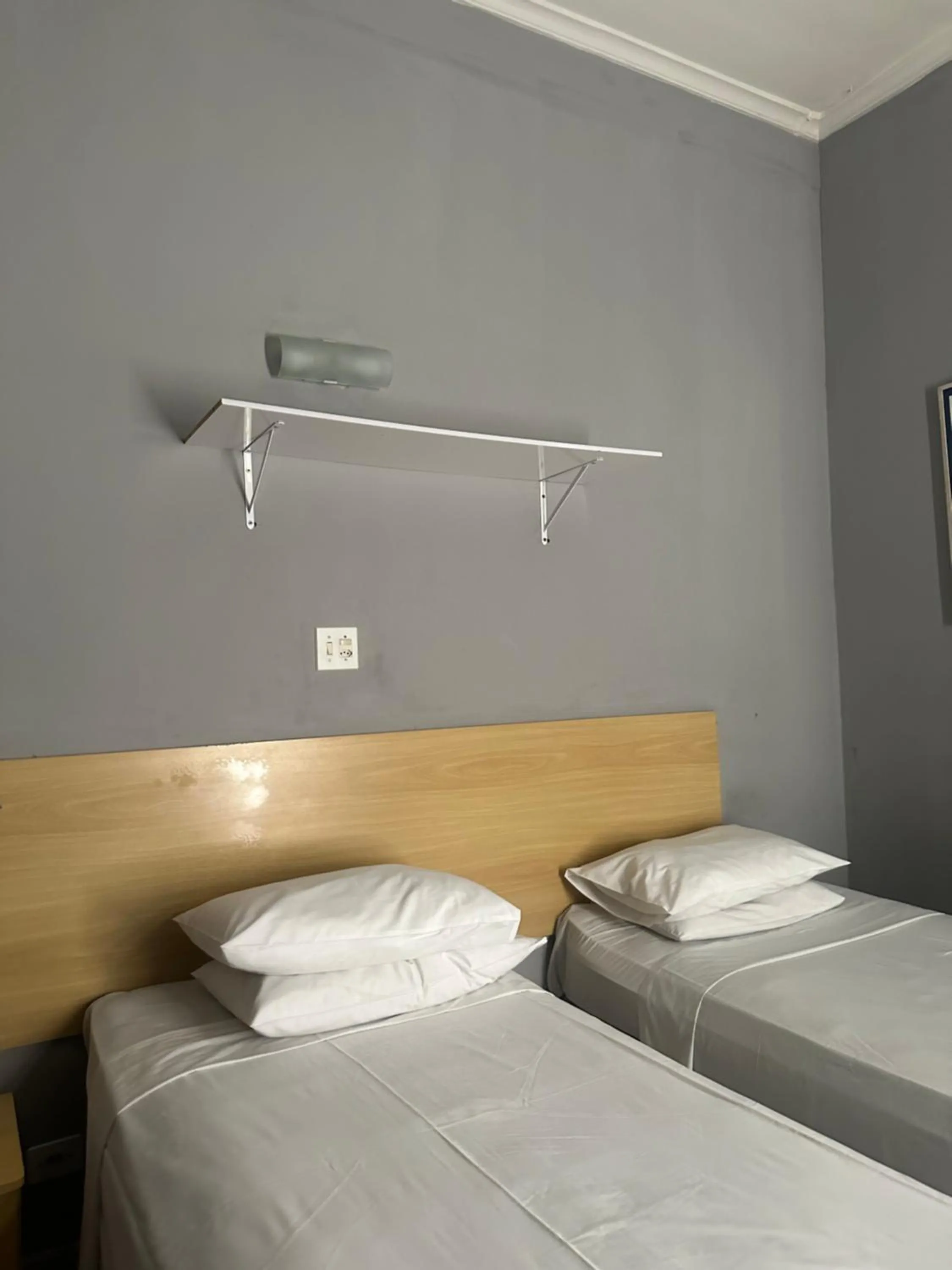 Bed in Hotel Internacional São Paulo