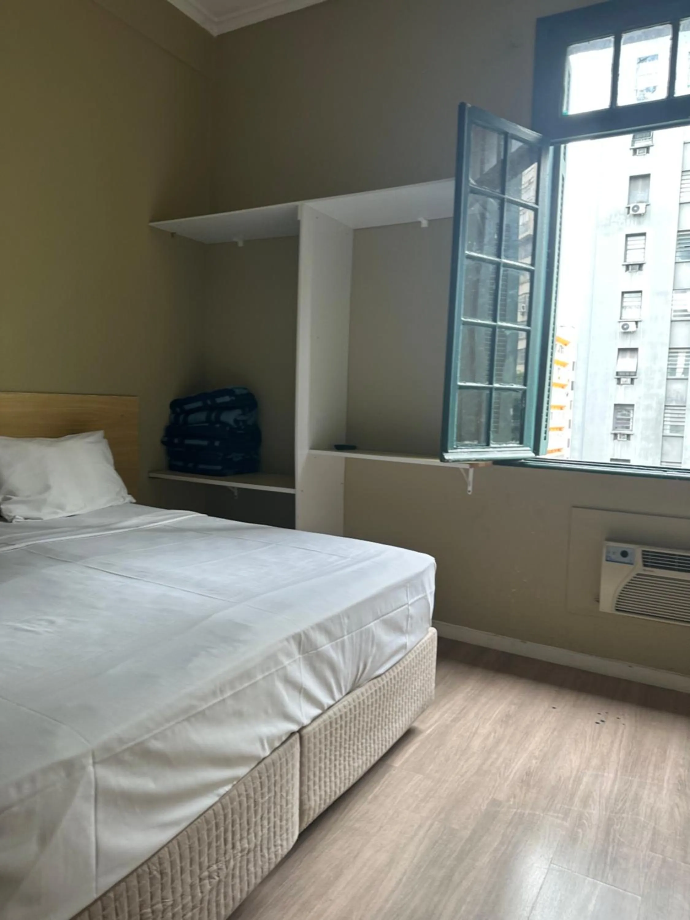 Bed in Hotel Internacional São Paulo